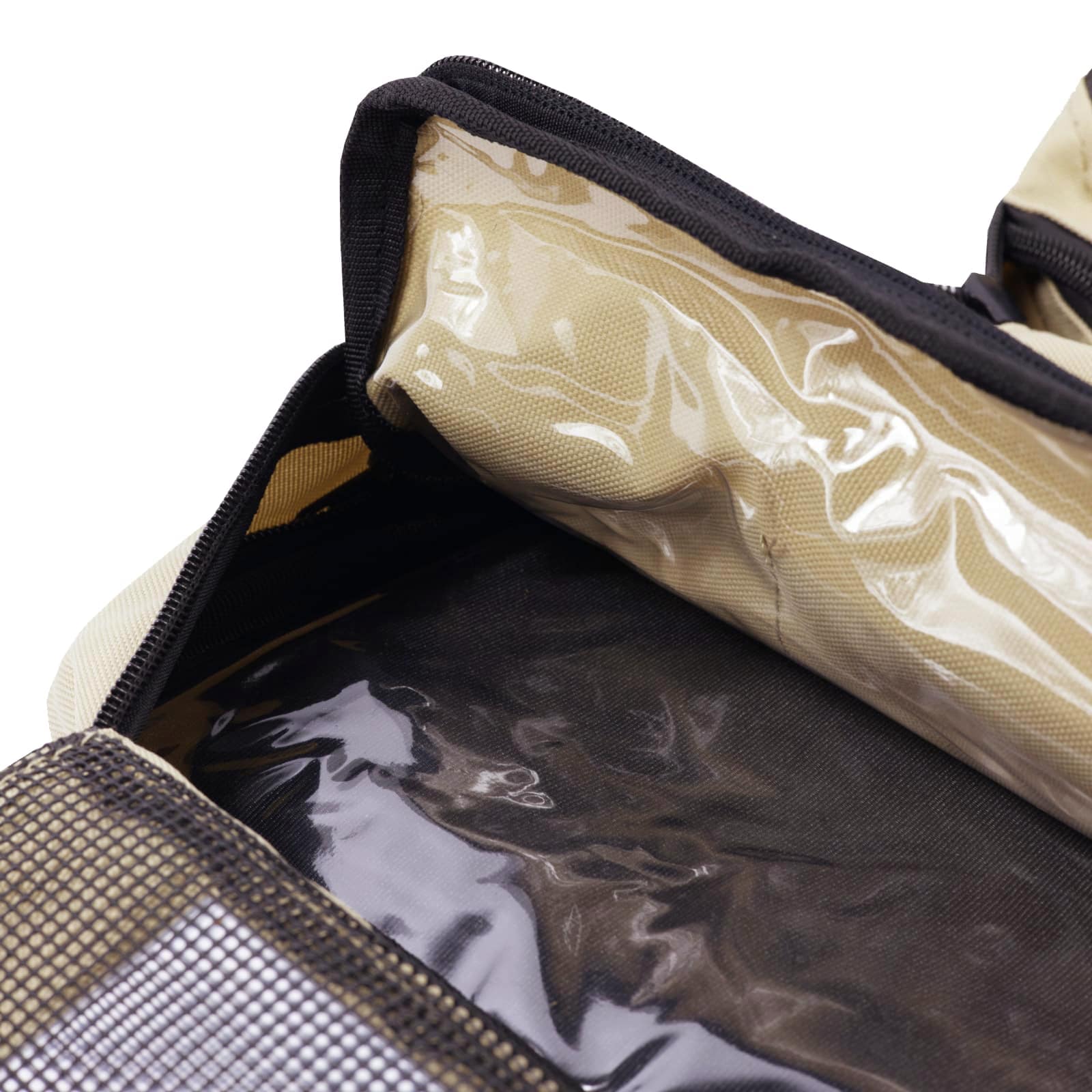 OFFLANDER ORGANIZER TRAVEL COSMETIC BAG FOR HANGING KHAKI