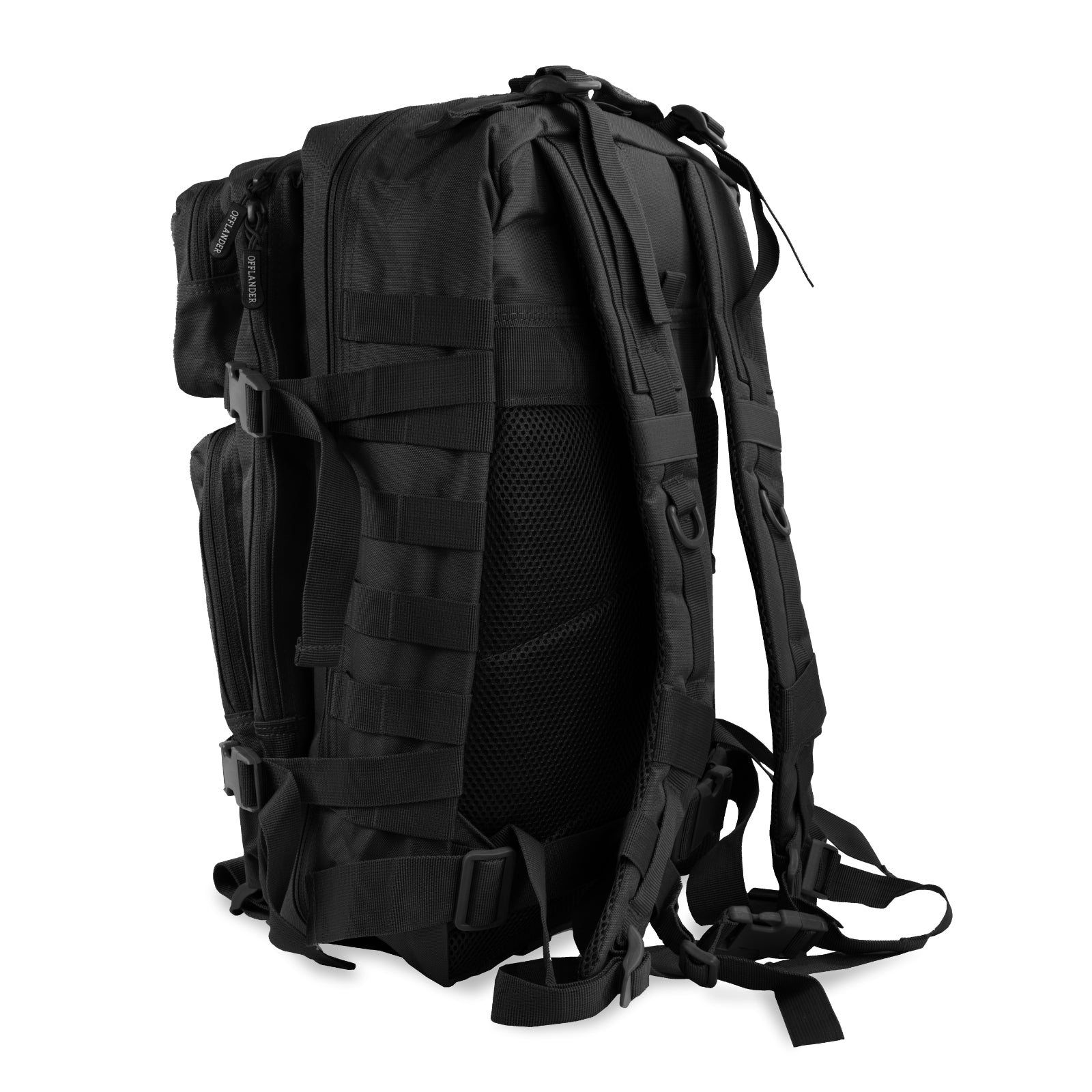 OFFLANDER SURVIVAL TOURIST BACKPACK 43L BLACK