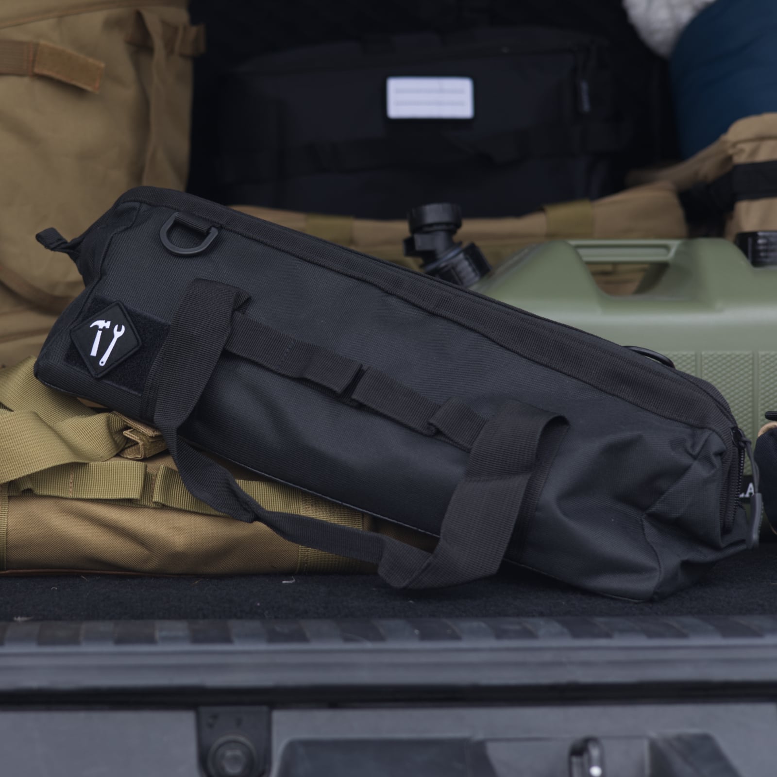 OFFLANDER KOMPAKTOWA TORBA NA NARZĘDZIA OFFROAD 9L CZARNA
