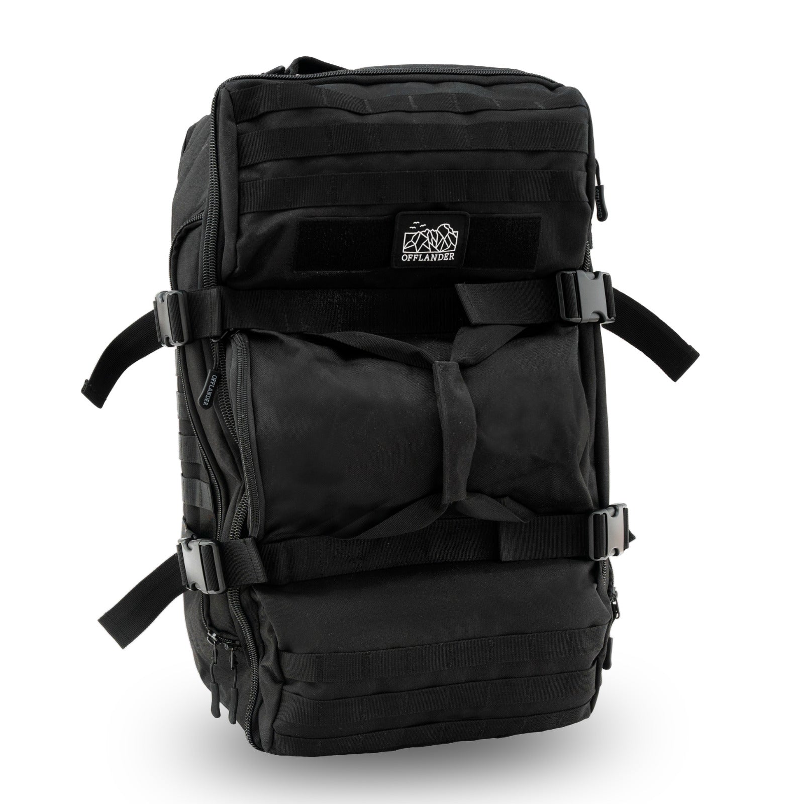 OFFLANDER TRAVEL BAG BACKPACK 3IN1 OFFROAD 54L BLACK