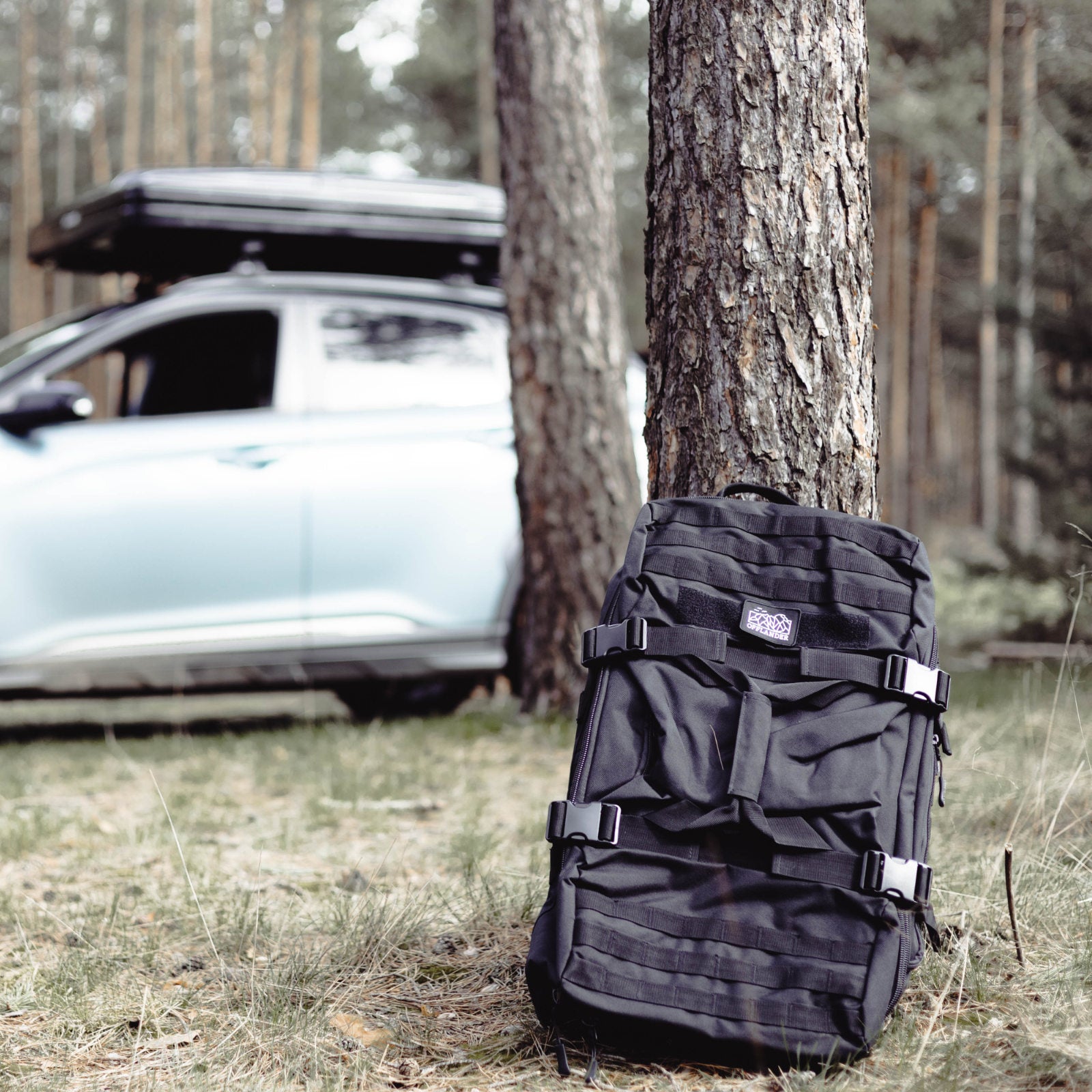 OFFLANDER TORBA PODRÓŻNA PLECAK 3W1 OFFROAD 54L CZARNA