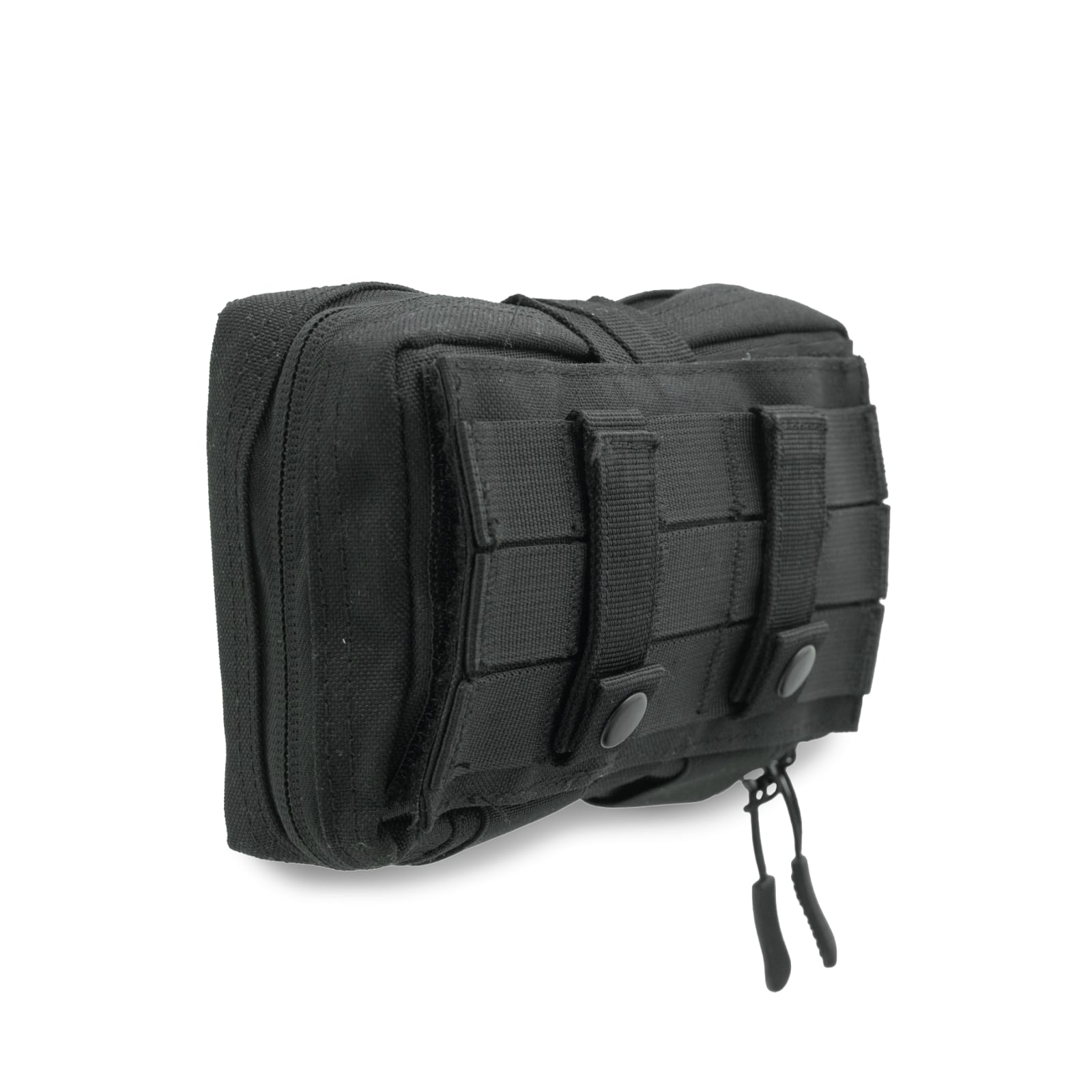 OFFLANDER MOLLE TACTICAL BAG WITH VELCRO FOR POWERBANK AND CABLES BLACK