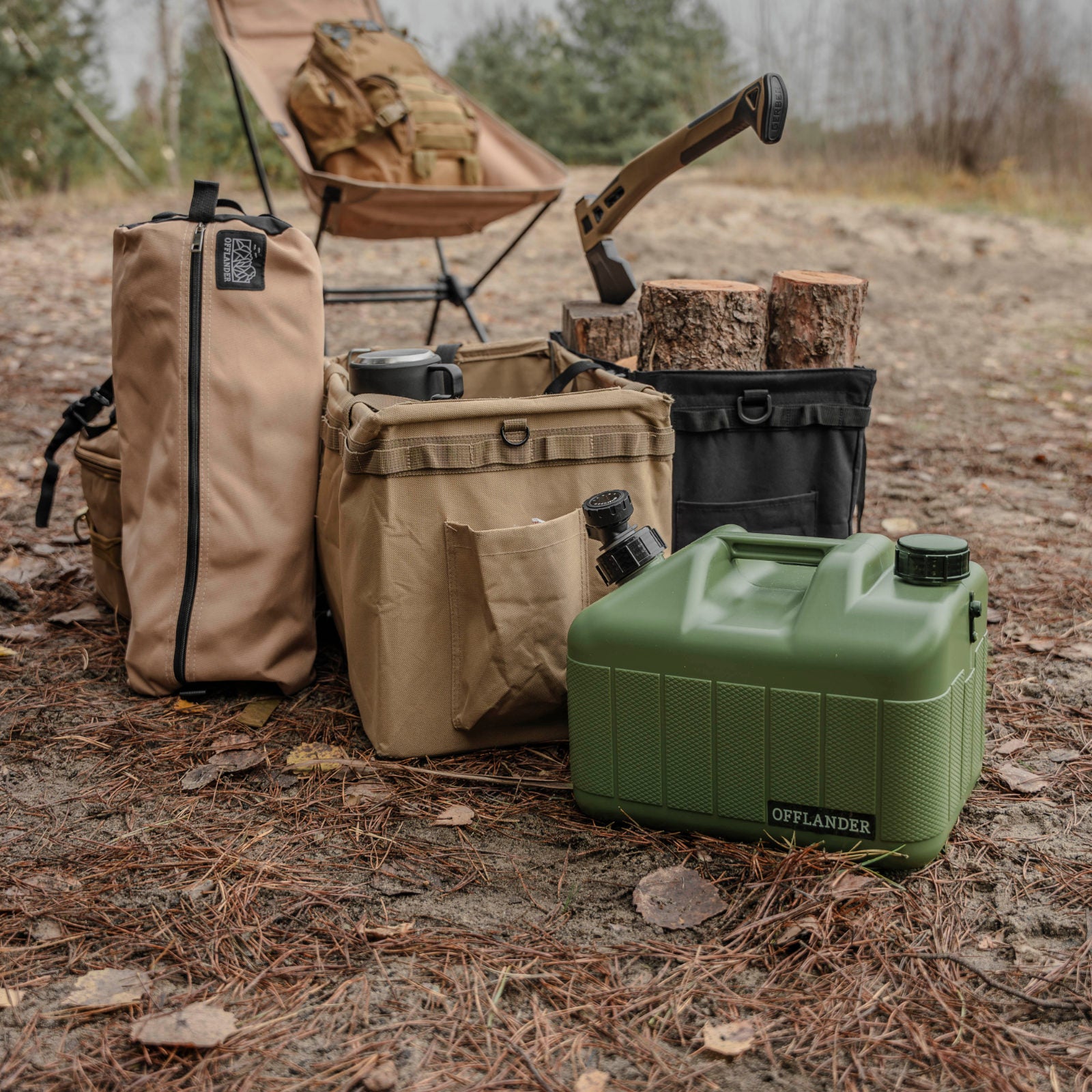 OFFLANDER ZBIORNIK NA WODĘ Z KRANIKIEM OFFROAD 10L