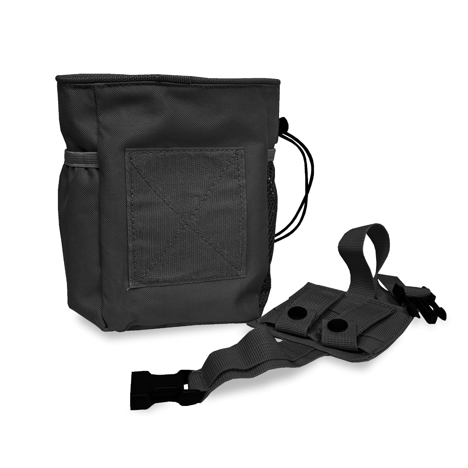 OFFLANDER TACTICAL BAG MOLLE WITH VELCRO OPEN BLACK