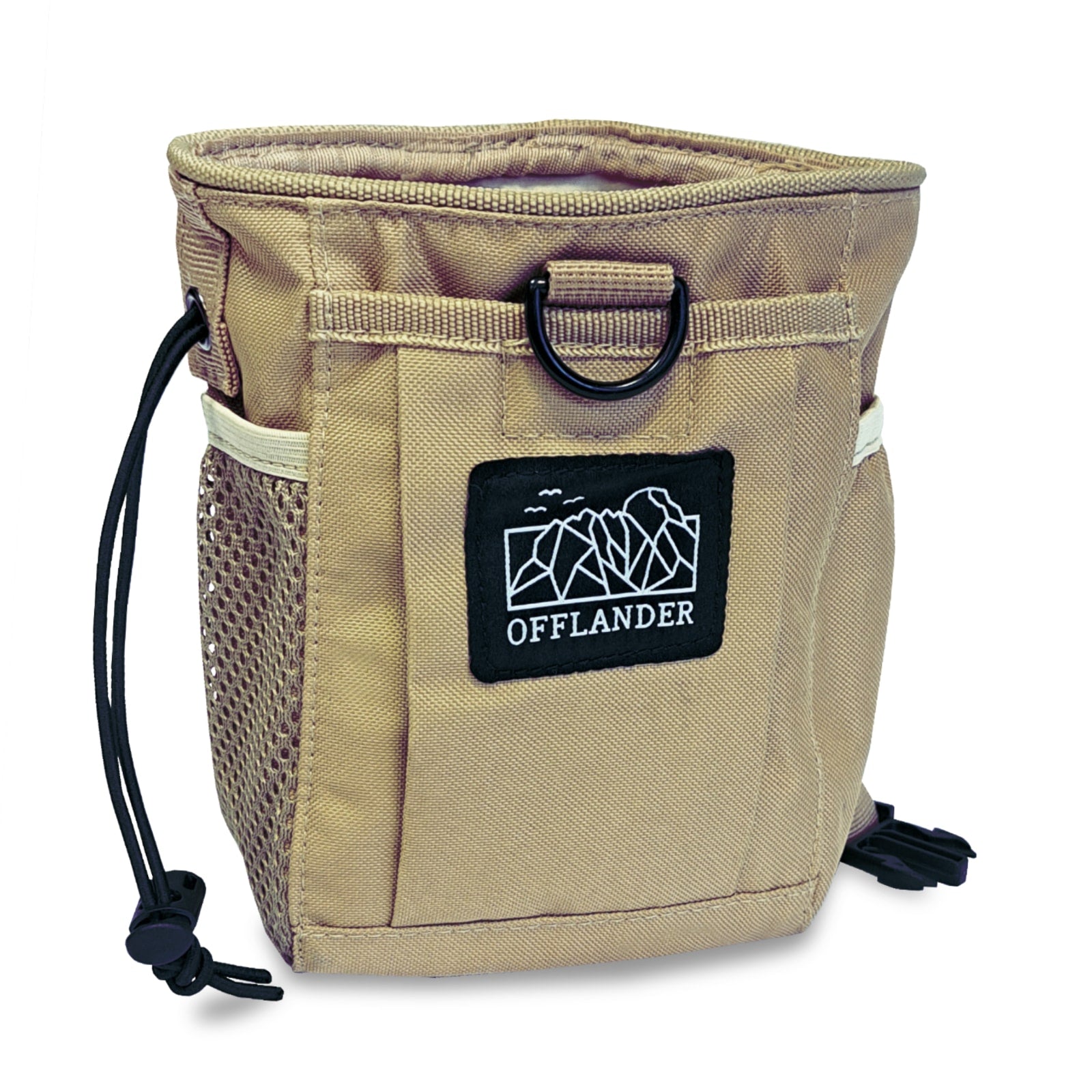 OFFLANDER MOLLE TACTICAL BAG WITH VELCRO OPEN KHAKI