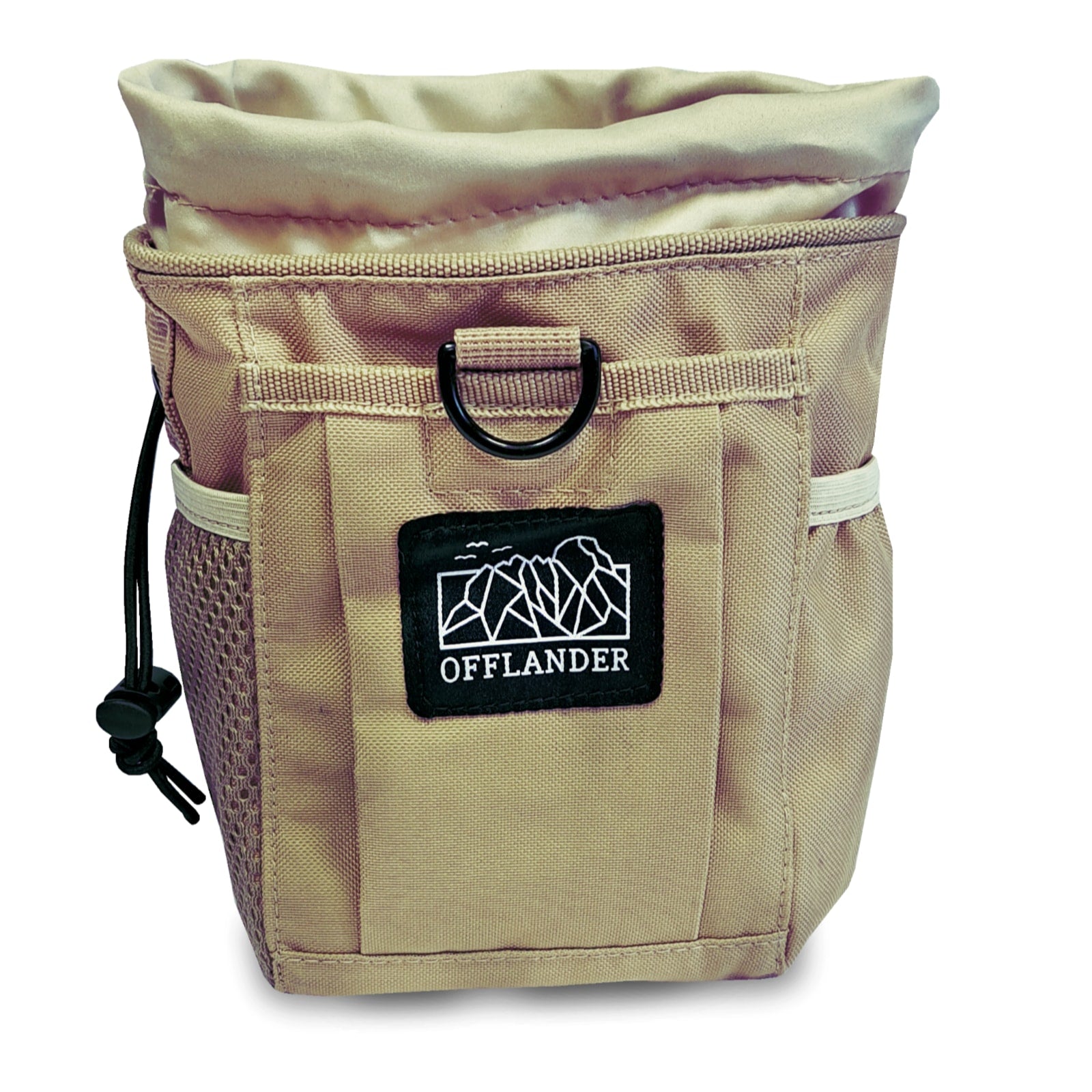 Taktická brašna OFFLANDER MOLLE s otevřeným suchým zipem, khaki