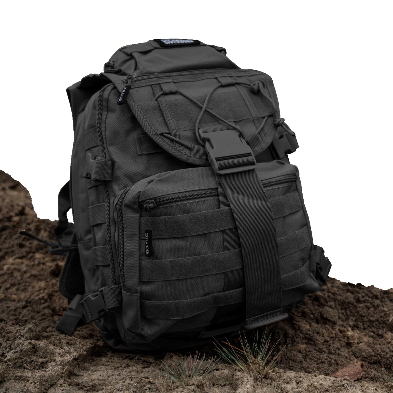 Batoh Offlander Survival Hiker 25L Černý