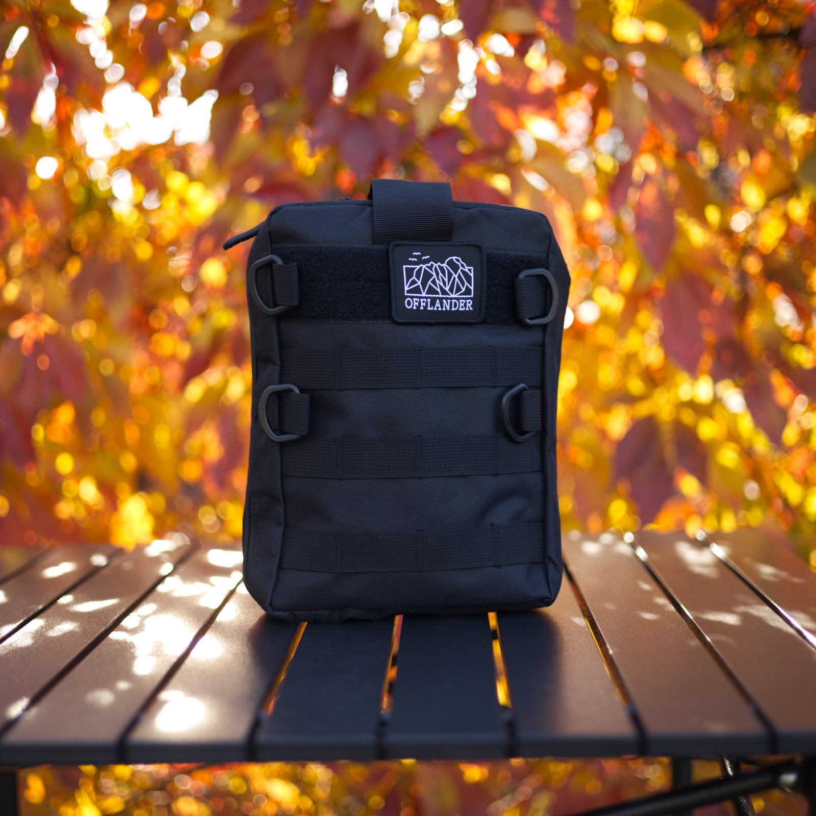 OFFLANDER TACTICAL BAG MOLLE WITH VELCRO MEDIUM BLACK