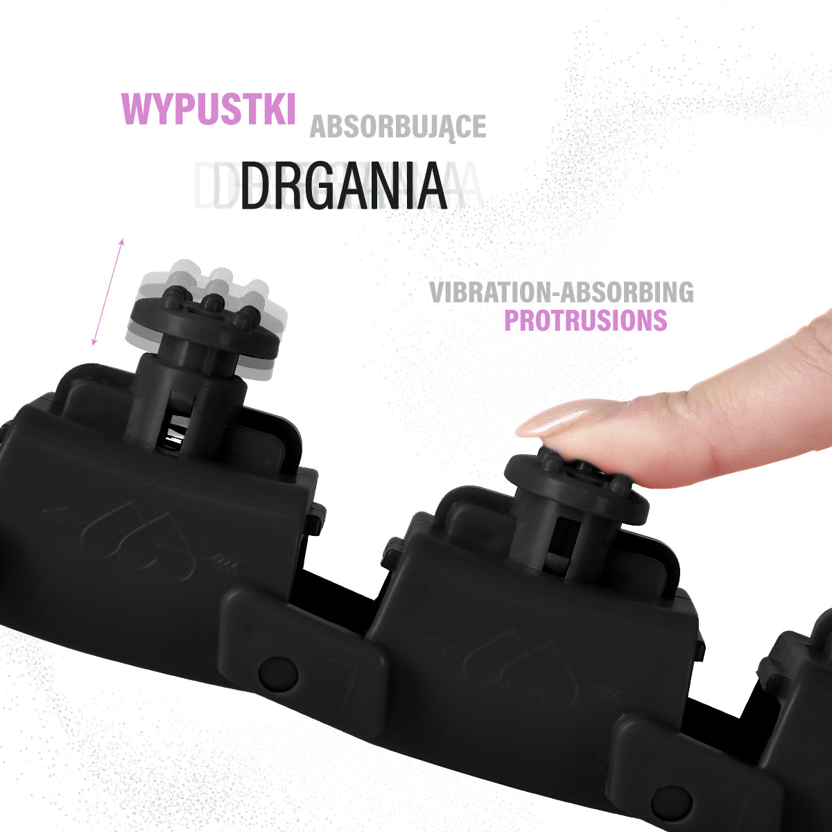 One Fitness OHA01 Hula Hop z wypustkami i obciążnikem