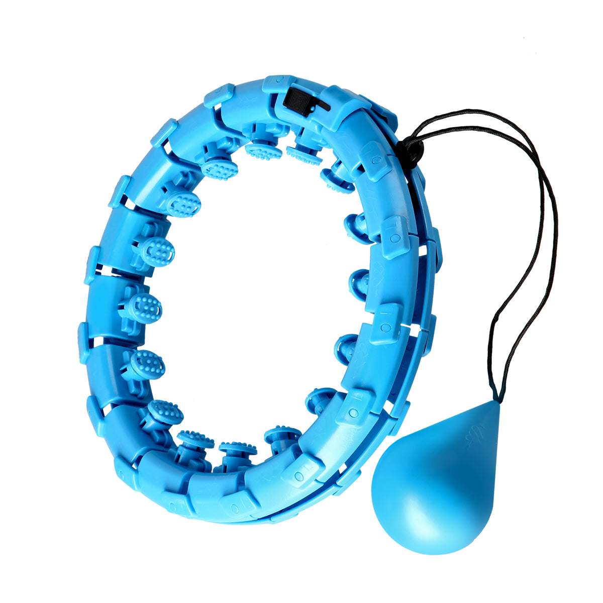 OHA01 HULA HOP BLUE WITH BOTTOM AND WEIGHT ONE FITNESS