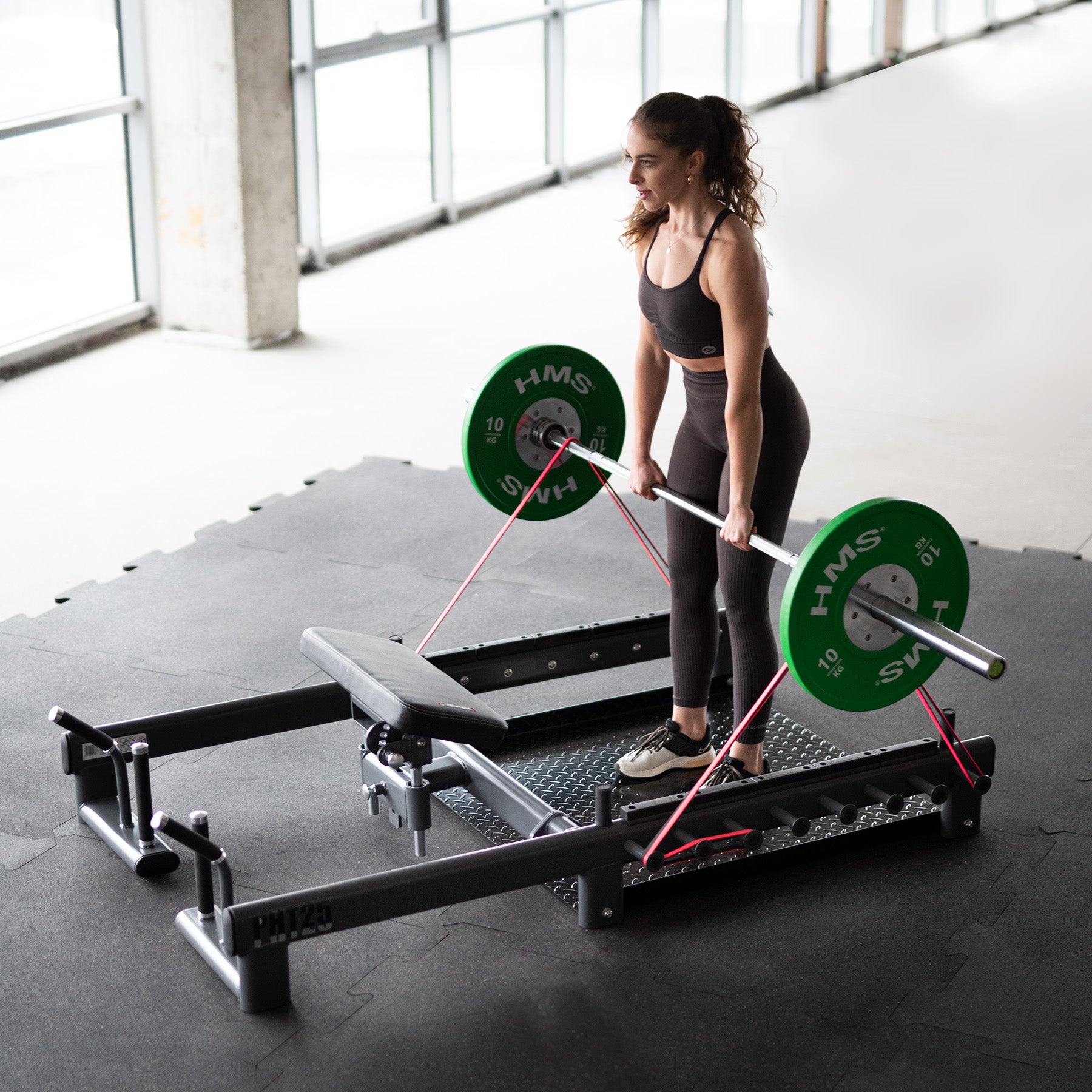 PHT25 PLATFORM FOR HIP THRUST AND HMS DEADLIFT EXERCISES