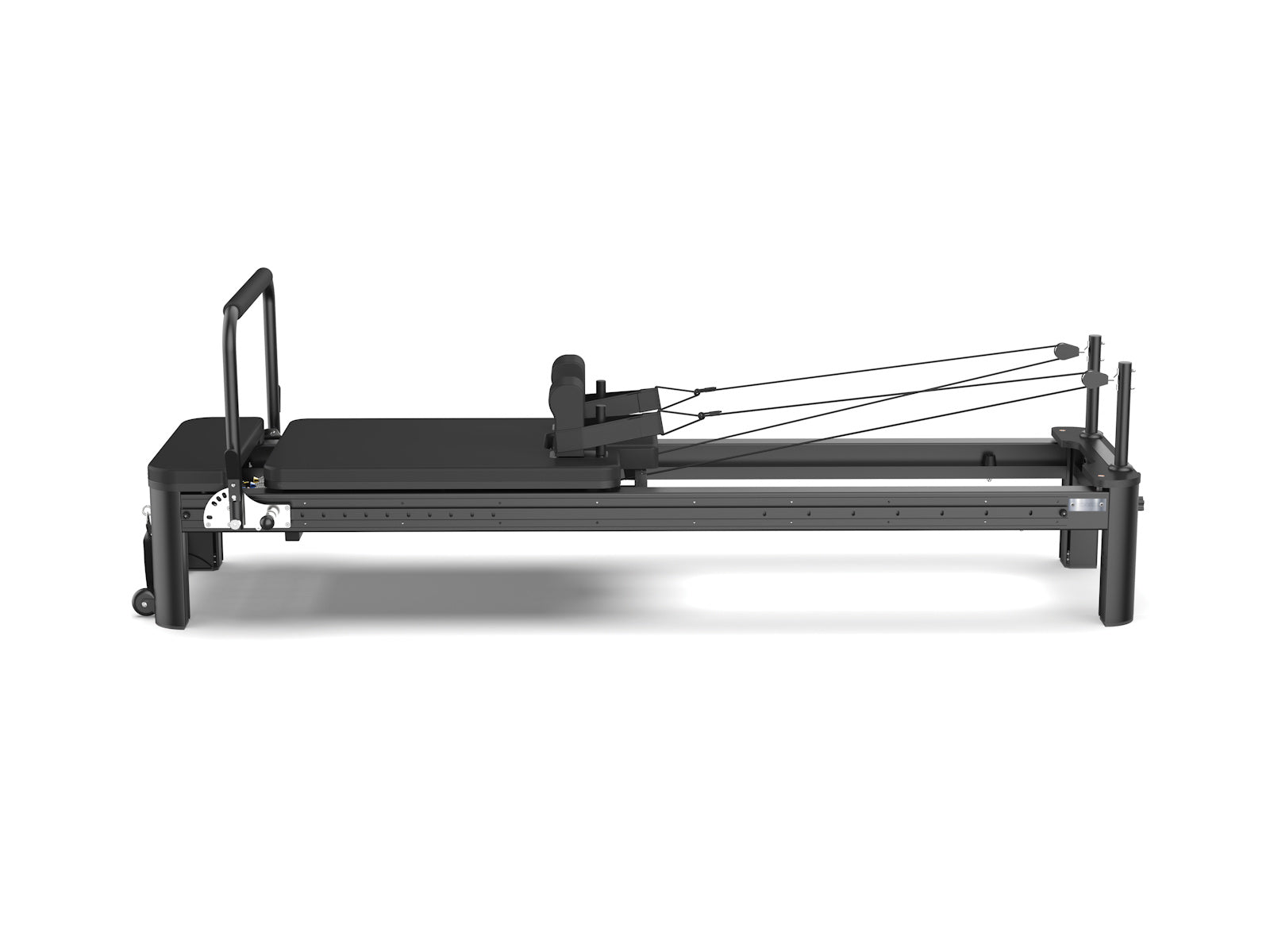Toorx Liveness PTX8000 Reformer do pilatesu aluminiowy Black Pearl