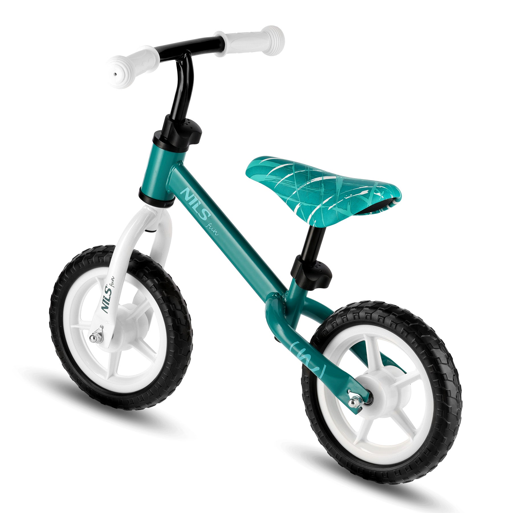 RB134 BALANCE BIKE GREEN 10'' WHEELS NILS FUN