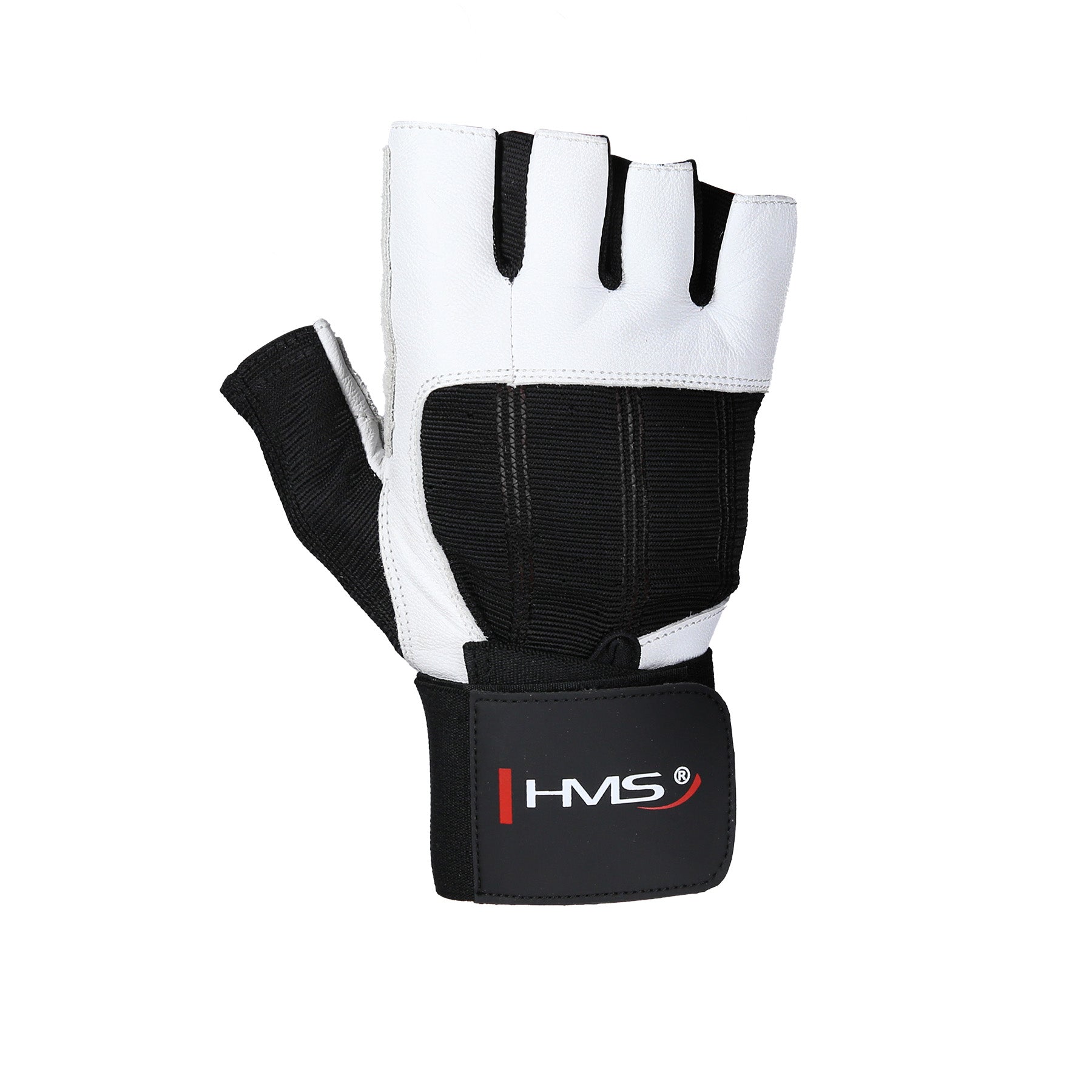 RST04 WHITE-BLACK SIZE XXL GYM GLOVES HMS