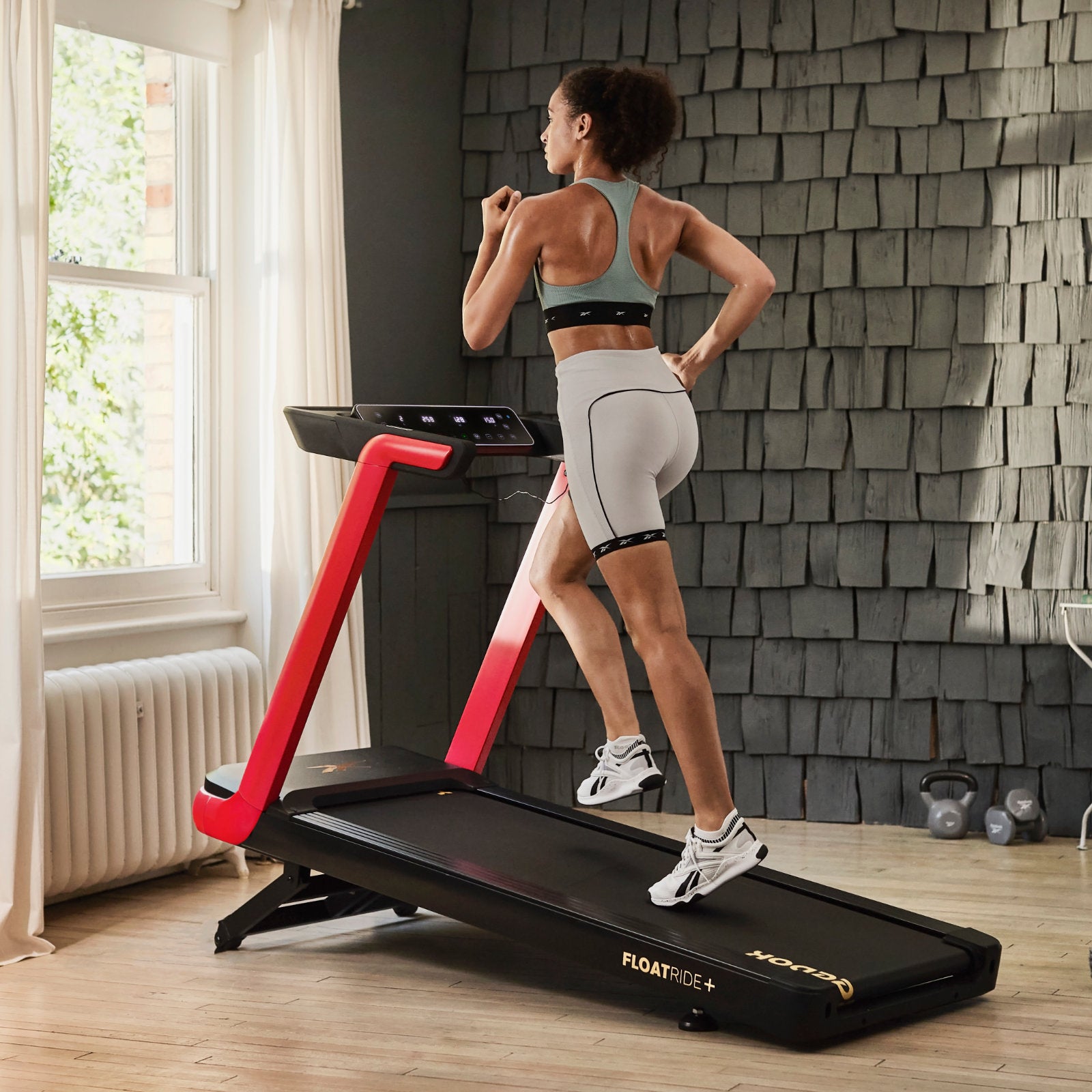 Reebok FR30z Floatride czerwona Bieżnia elektryczna