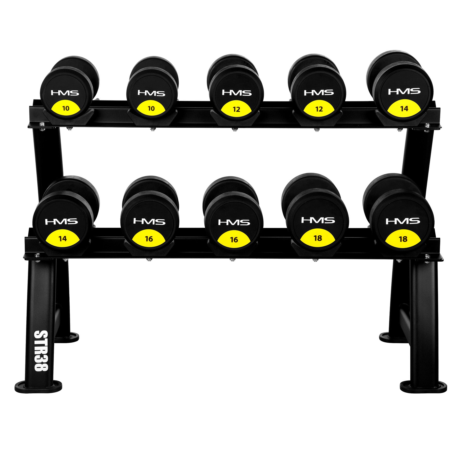 STR38 TWO-LEVEL DUMBBELL STAND COMMERCIAL HMS