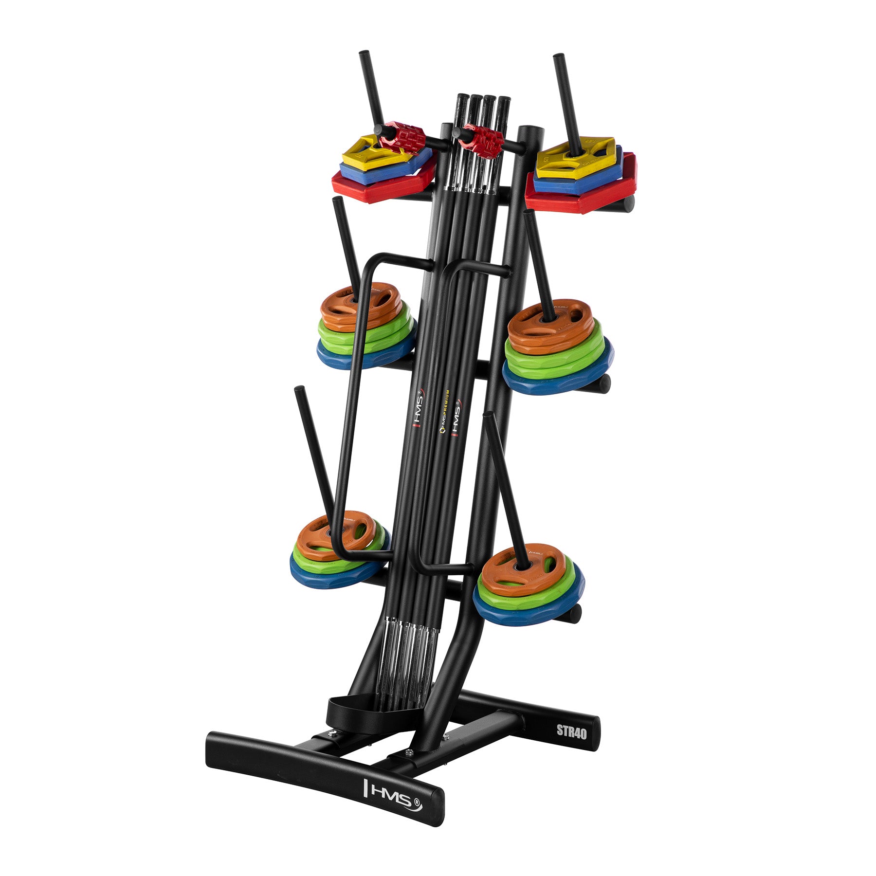 STR40 WEIGHT AND BARBELL RACK TRAINING PUMP COMMERCIAL HMS