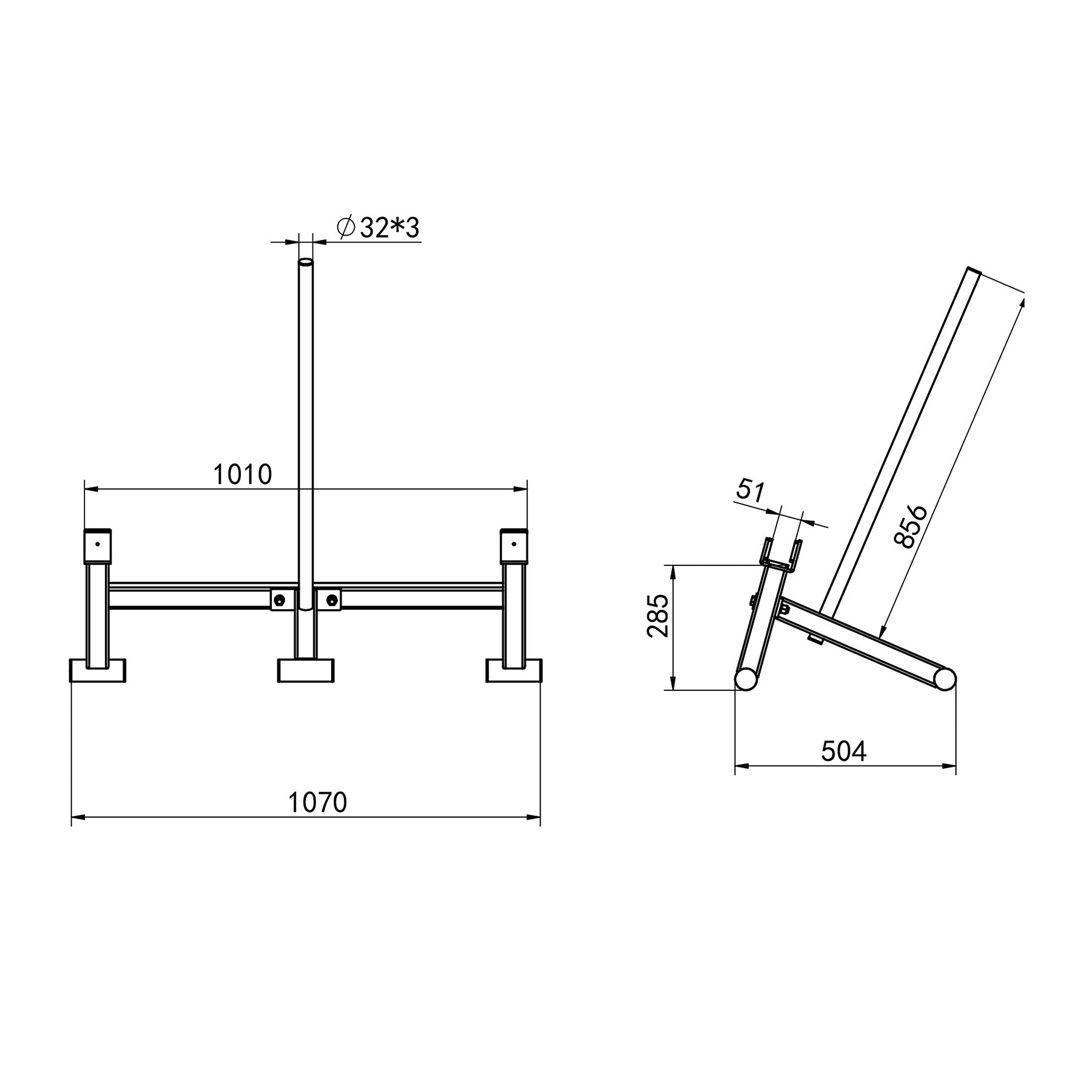 STR44 DEADLIFT BARBELL JACK COMMERCIAL HMS