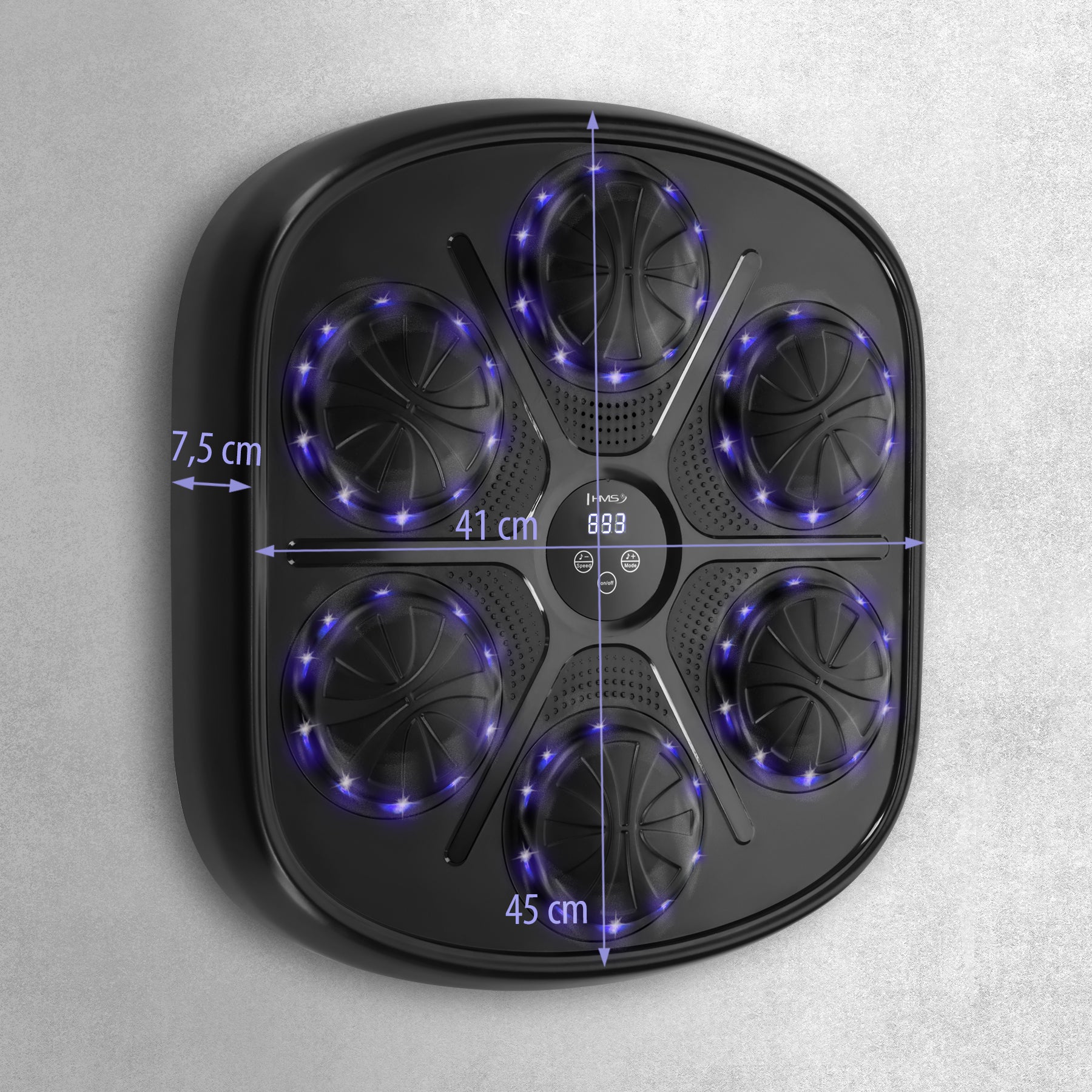 TB03 ELECTRONIC BLUETOOTH BOXING TARGET WITH MUSIC AND HMS GLOVES