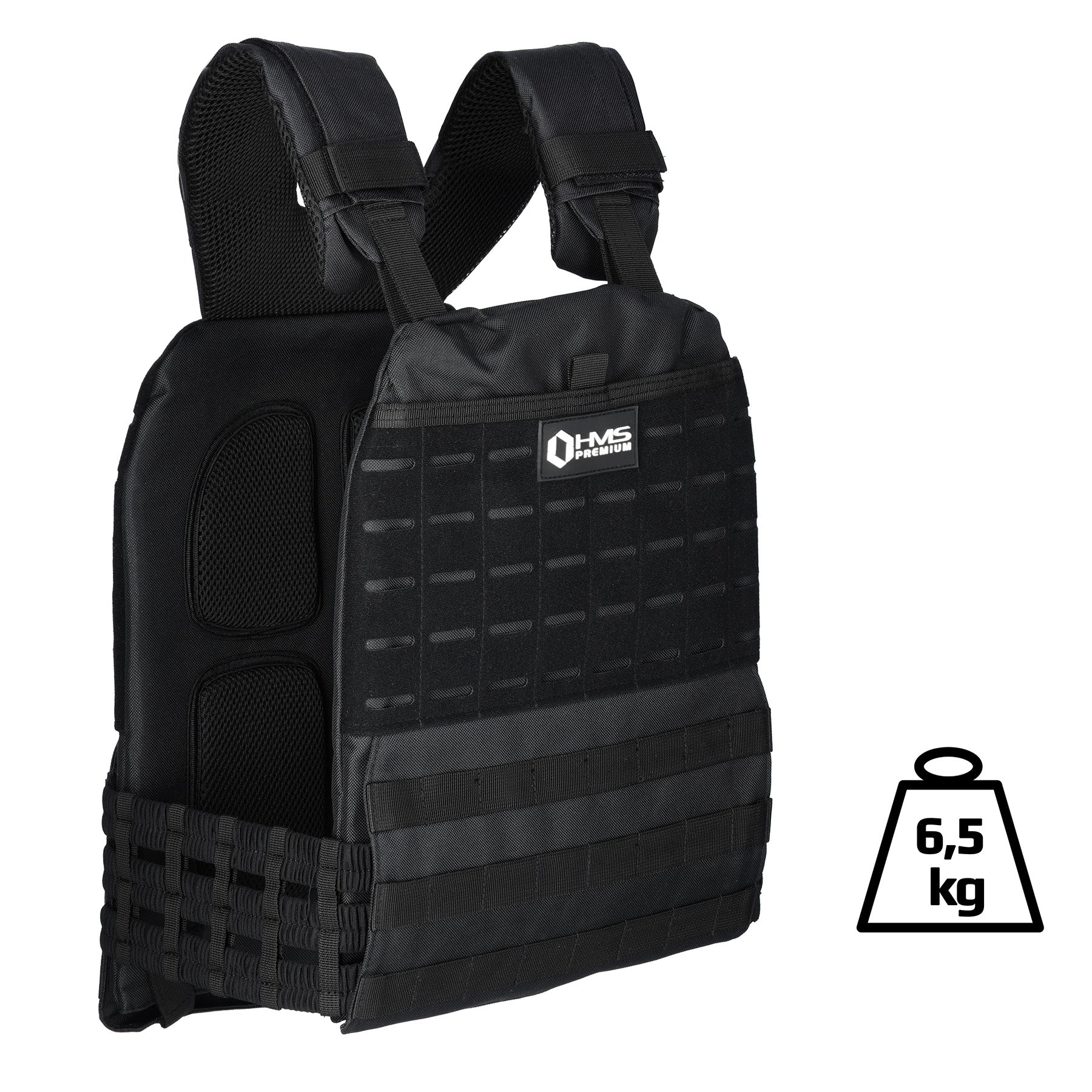 TKO07 TACTICAL WEIGHTED VEST ADJUSTABLE 6.5KG HMS PREMIUM
