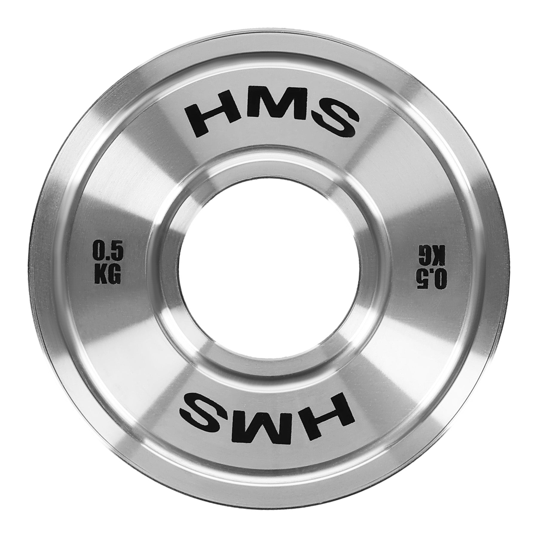 TOS05 OLYMPIC PLATE STEEL CALIBRATED 0.5 KG HMS