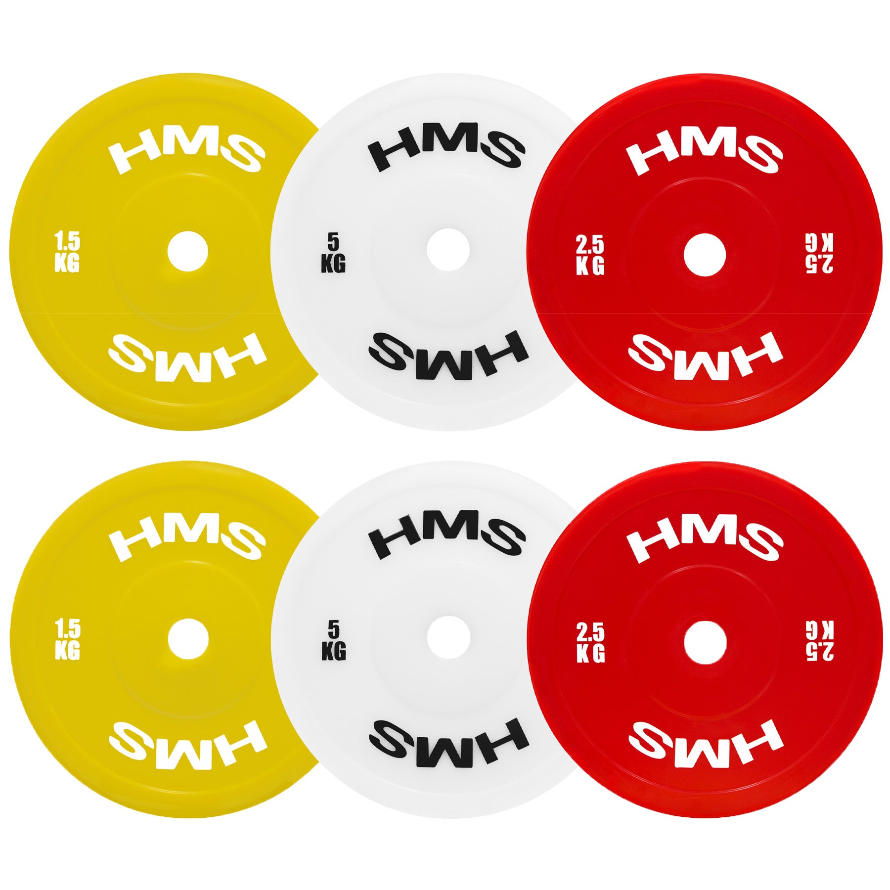 TPP TECHNICAL OLYMPIC PLATE SET PE 2 x 1.5 - 5 KG - 18 KG HMS