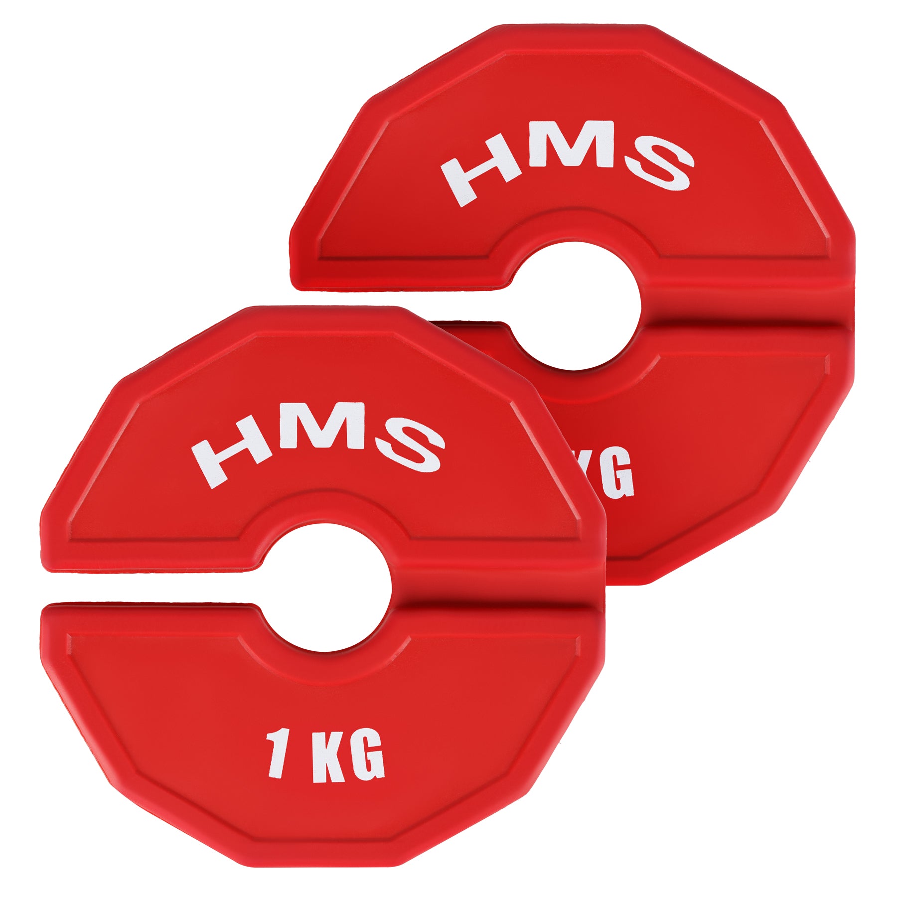TSN100 PLATE FOR STRENGTH TRAINING AND FITNESS EQUIPMENT, OVERLAY TYPE 2 x 1 KG HMS