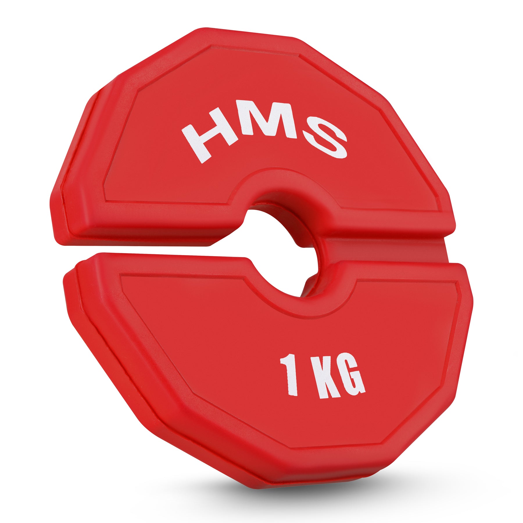 TSN100 PLATE FOR STRENGTH TRAINING AND FITNESS EQUIPMENT, OVERLAY TYPE 2 x 1 KG HMS