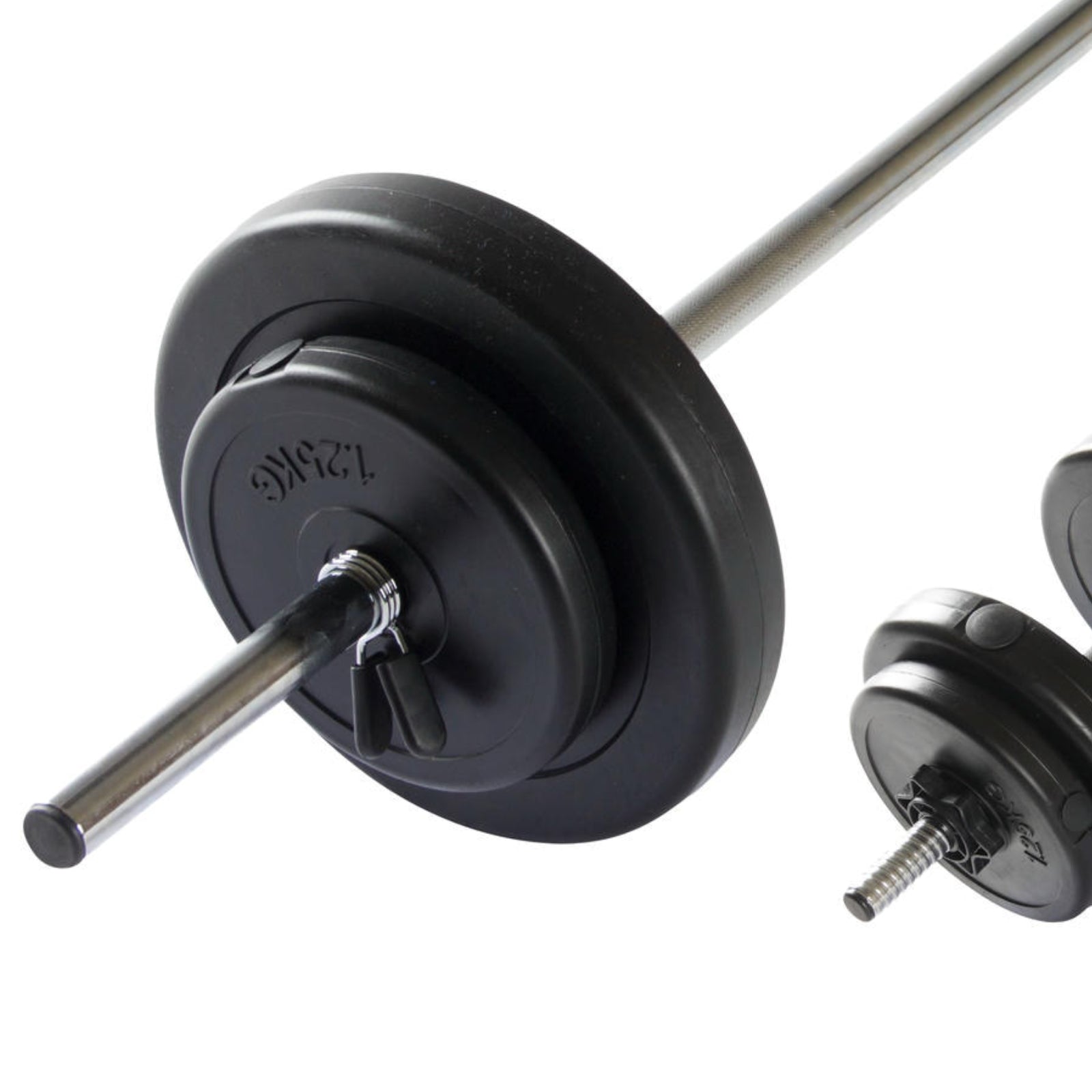 VIRTUFIT ZESTAW HANTLI REGULOWANYCH Z GRYFEM ŁĄCZĄCYM 30,5 KG