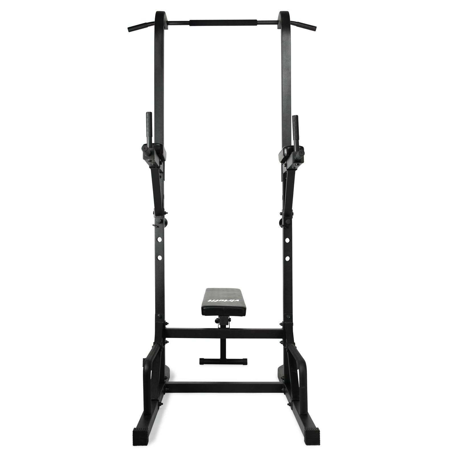 VIRTUFIT PORĘCZ WIELOFUNKCYJNA POWER TOWER DELUXE Z ŁAWKĄ