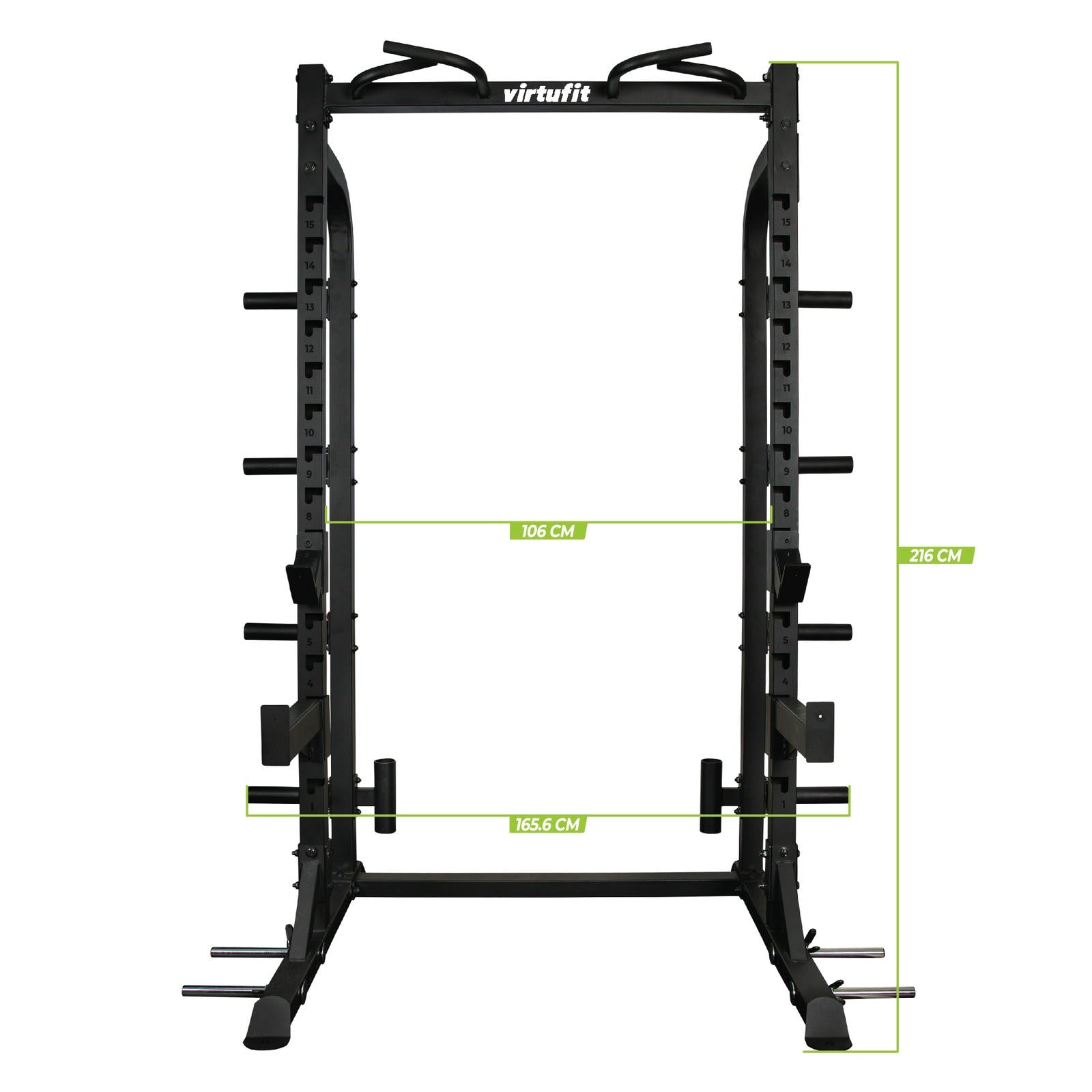 VIRTUFIT KLATKA TRENINGOWA HALF RACK HR100
