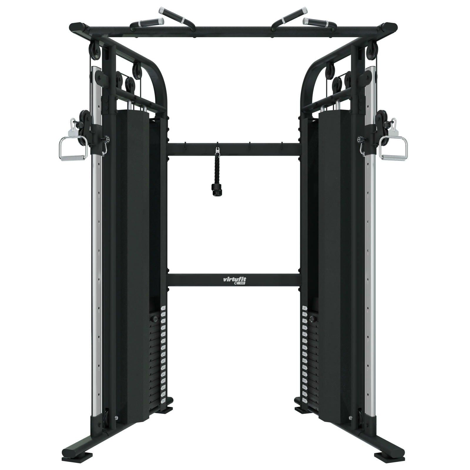 VIRTUFIT BRAMA TRENINGOWA CC100 Z PODWÓJNYM WYCIĄGIEM