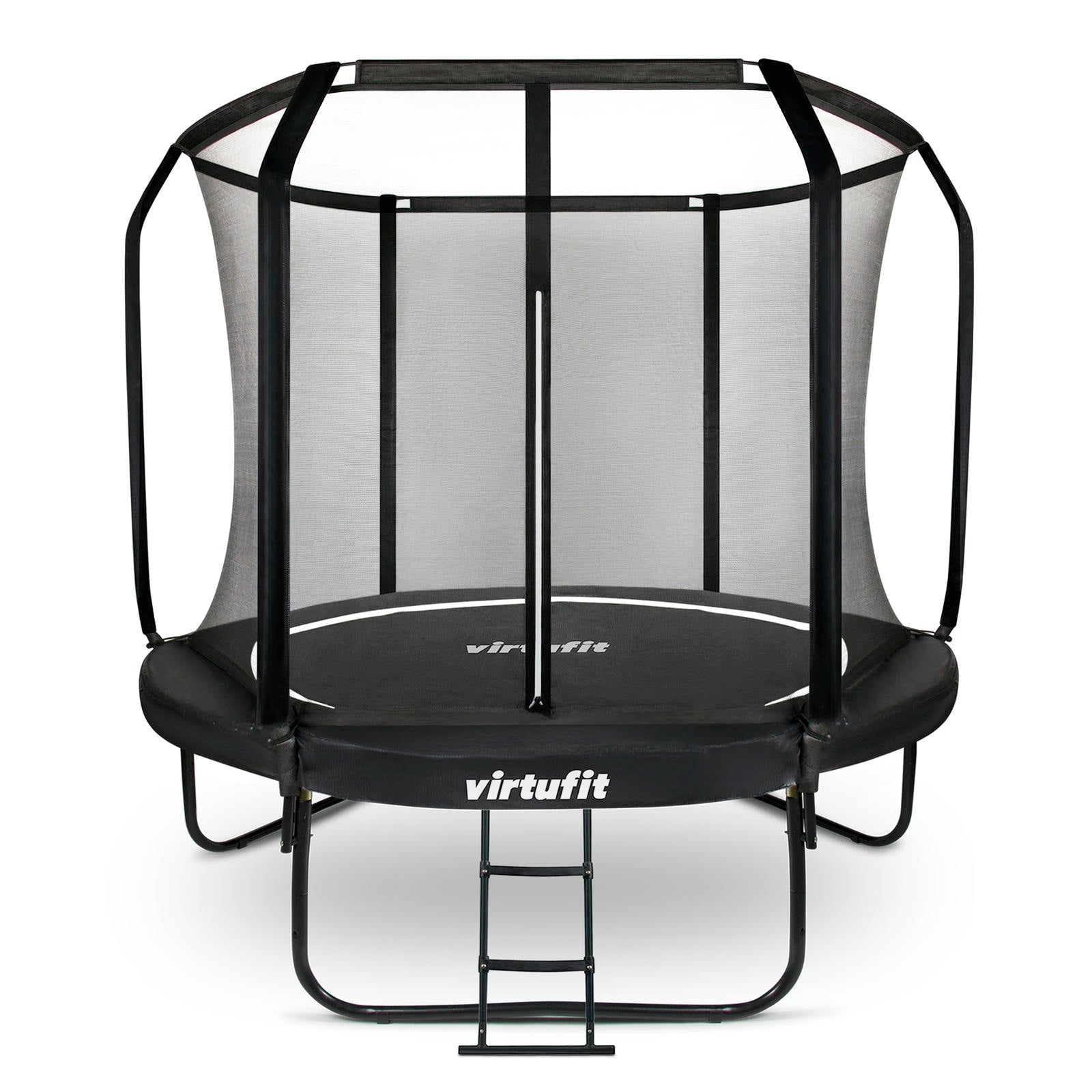 VIRTUFIT TRAMPOLINA PREMIUM Z SIATKĄ BEZPIECZEŃSTWA 251 CM