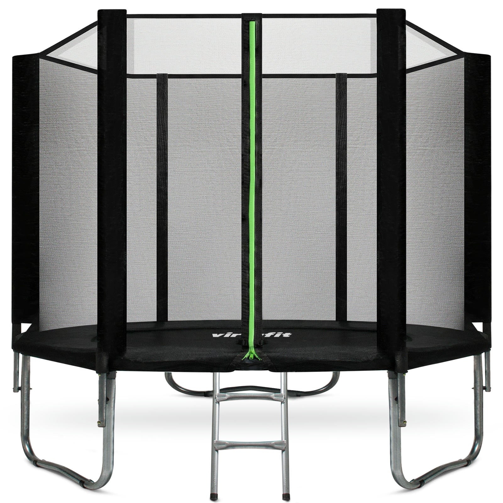VIRTUFIT TRAMPOLINA Z SIATKĄ BEZPIECZEŃSTWA 251 CM