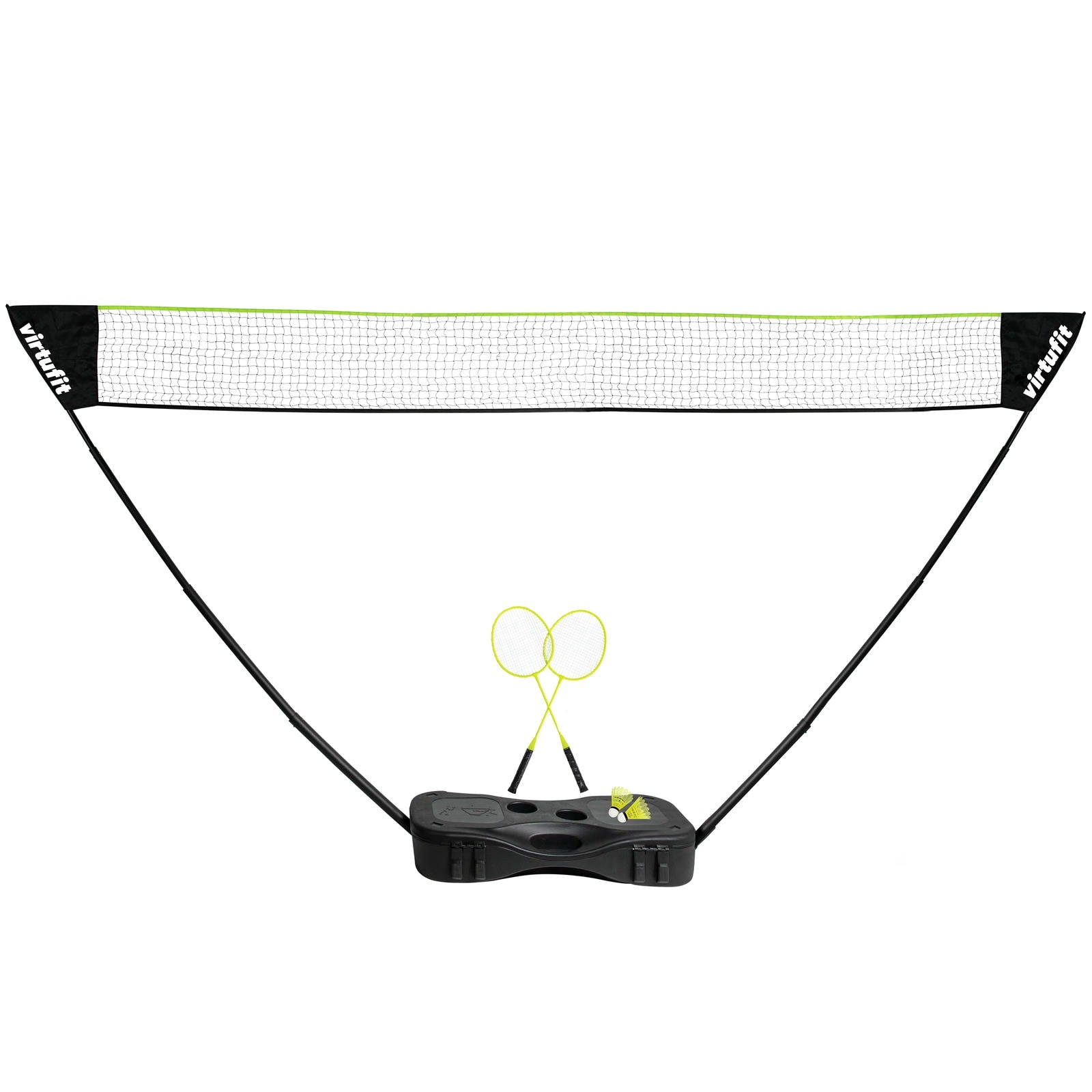 VIRTUFIT PRZENOŚNY ZESTAW 2 W 1 DO BADMINTONA I TENISA