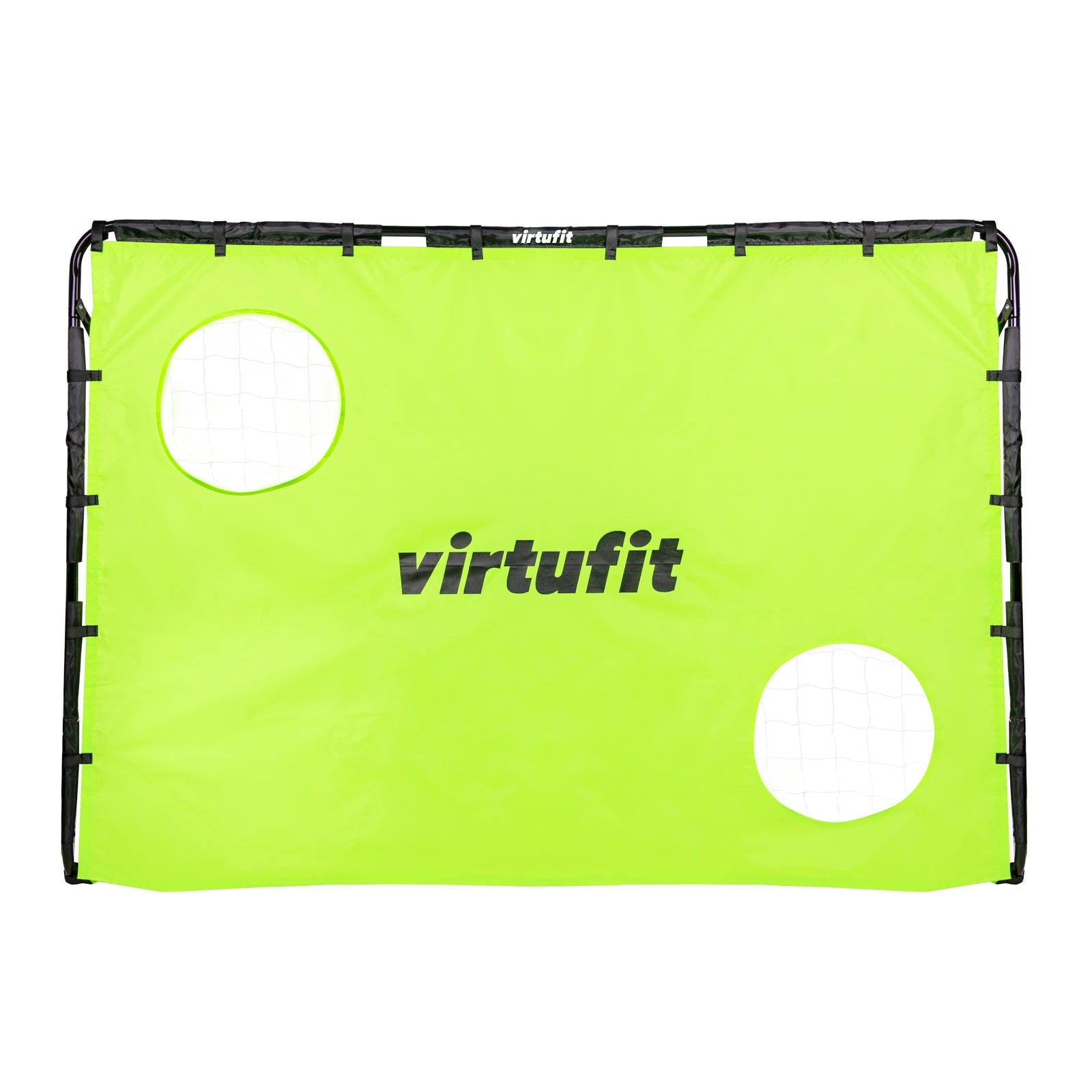 VIRTUFIT BRAMKA PIŁKARSKA Z PŁACHTĄ DO STRZELANIA 215 X 150 CM