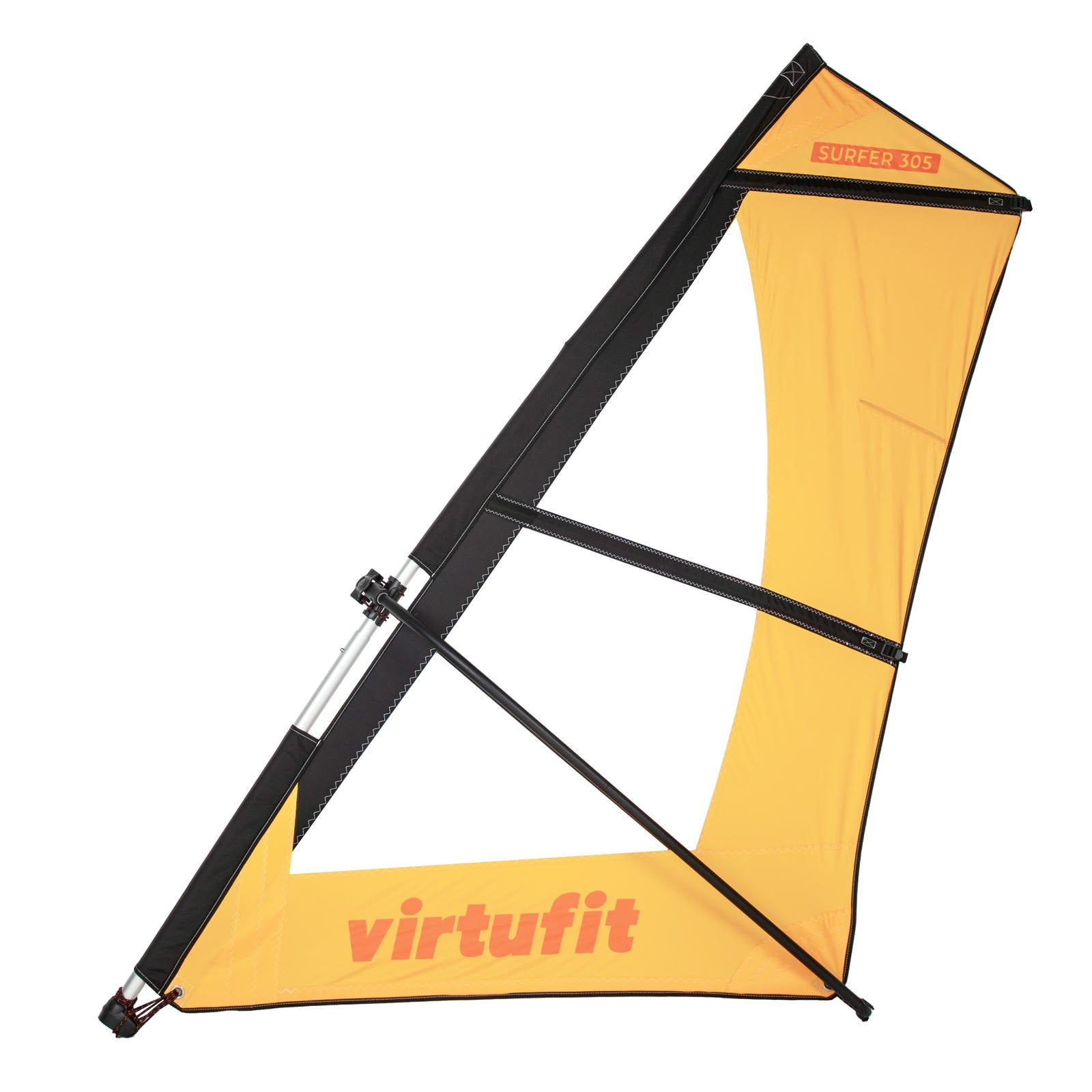 VIRTUFIT DESKA SUP SURFER 305 Z ŻAGLEM I AKCESORIAMI POMARAŃCZOWY