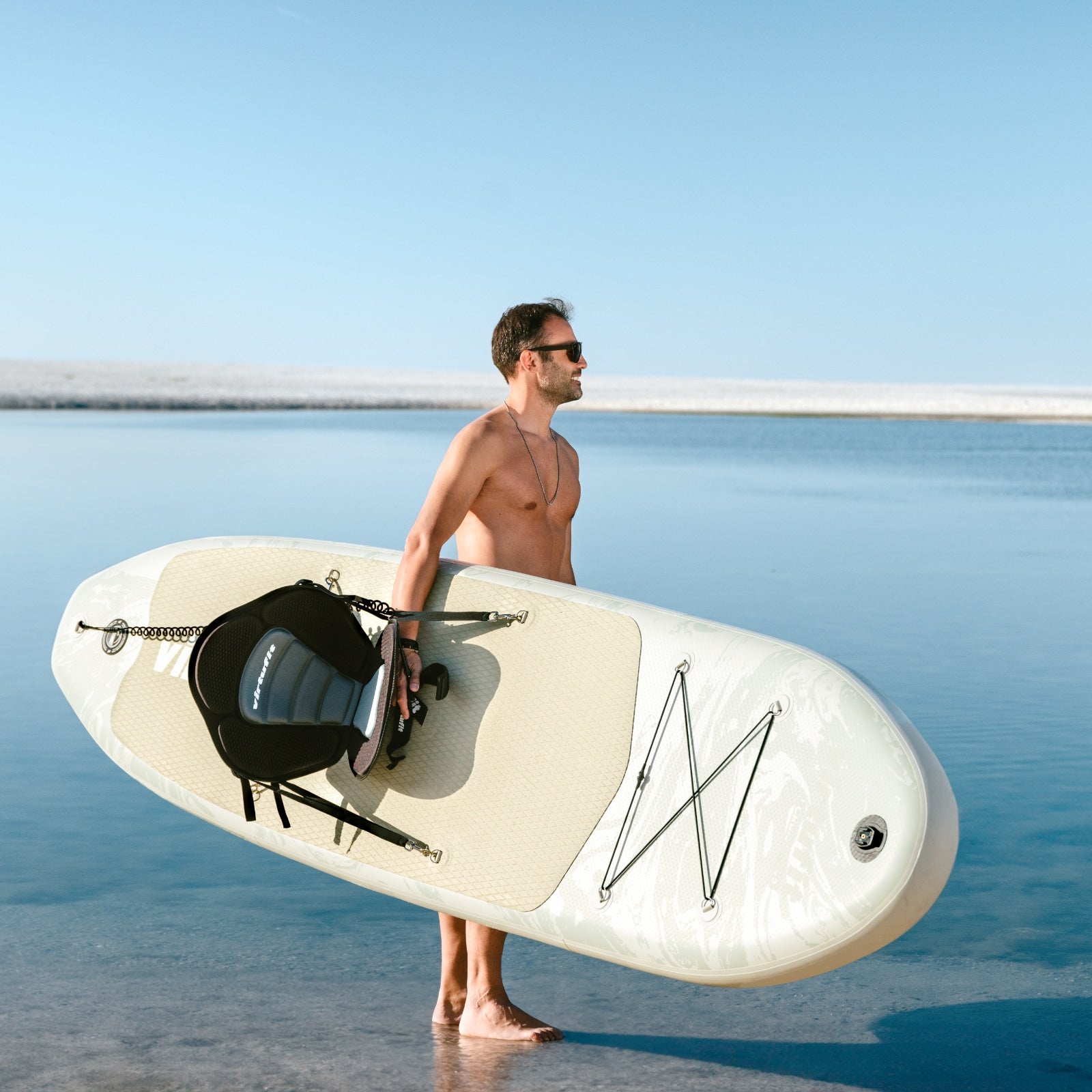 VirtuFit Cruiser 305 Deska SUP z siedziskiem i akcesoriami pomarańczowy