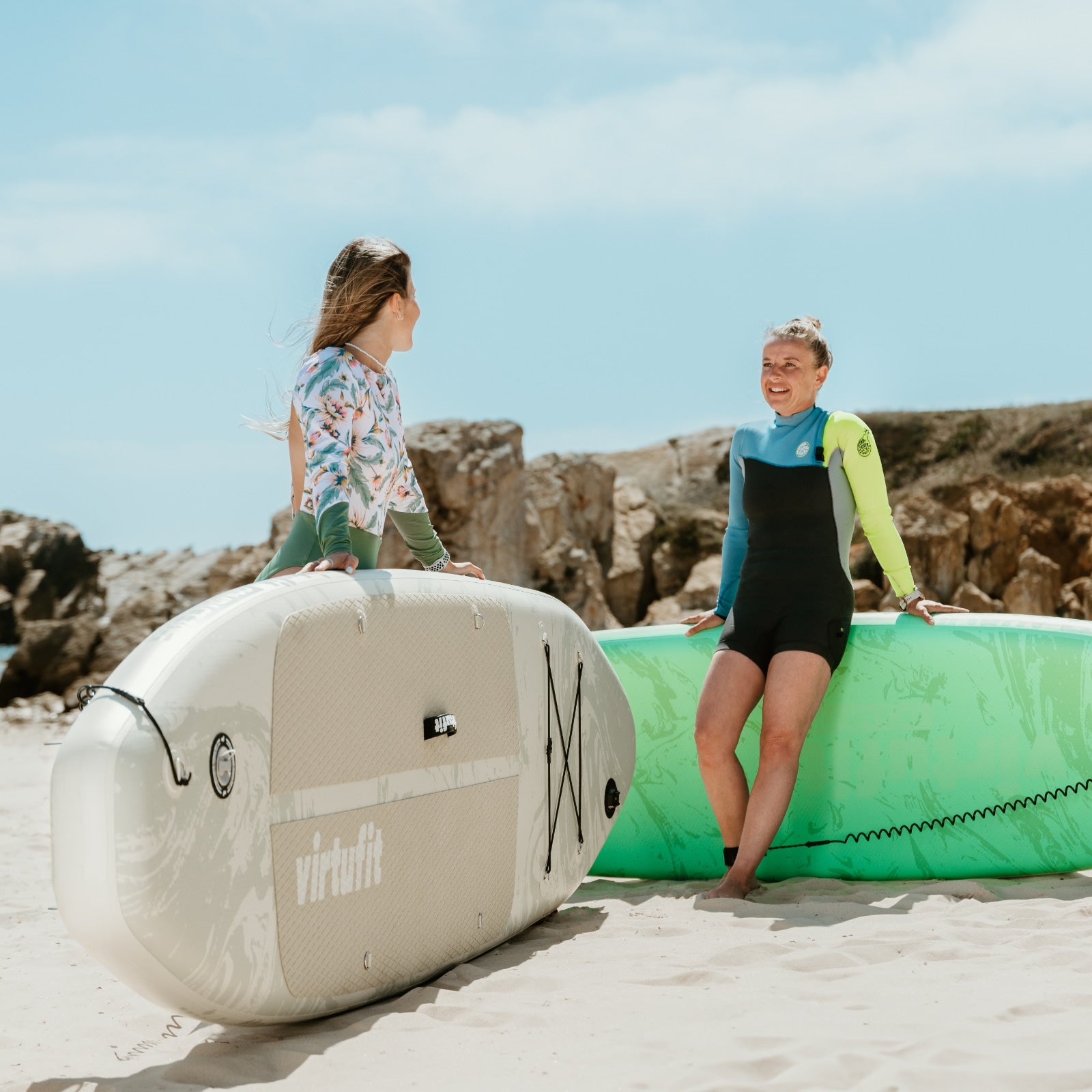VirtuFit Ocean 275 Deska SUP z akcesoriami pomarańczowy