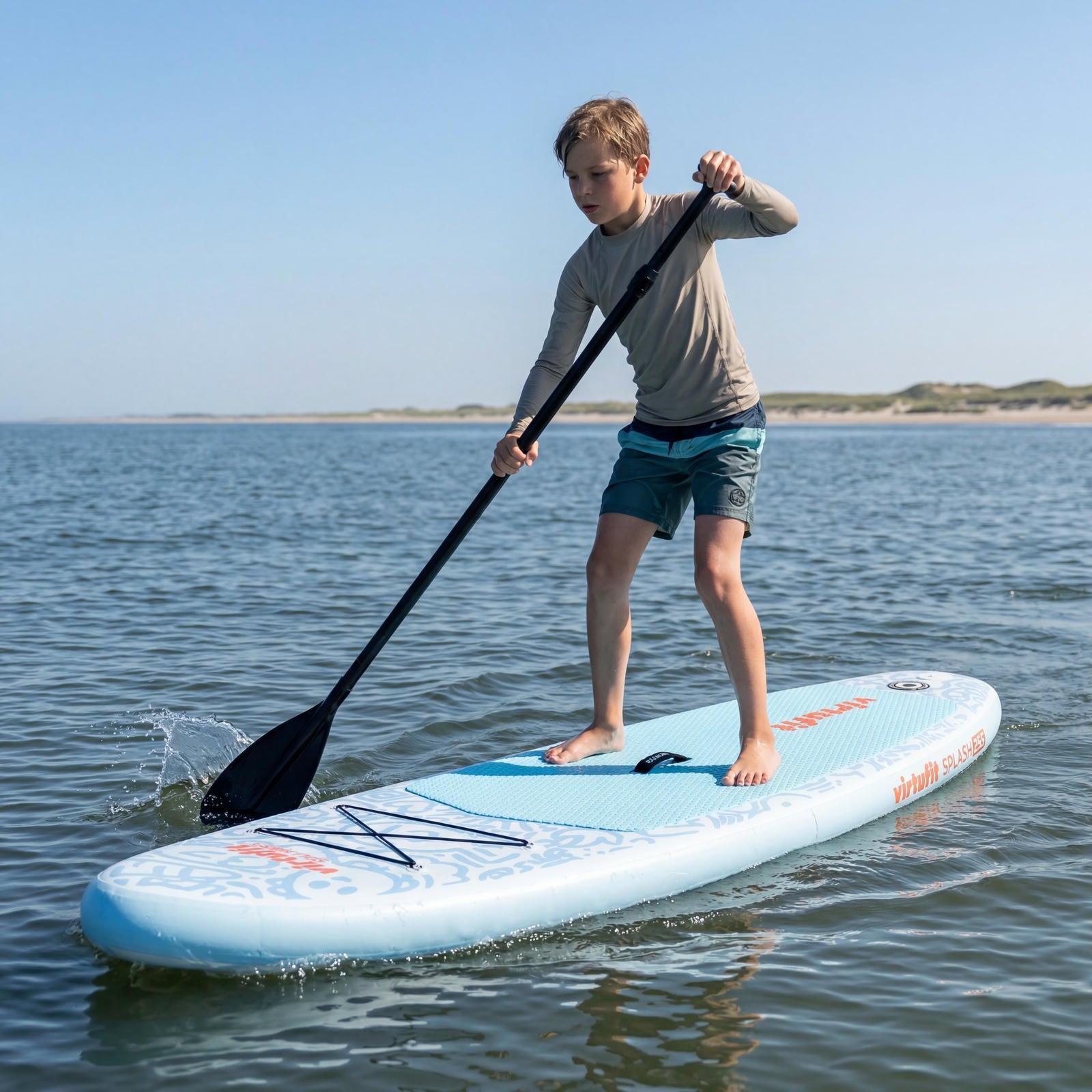 VirtuFit Splash 255 Deska SUP z akcesoriami light blue