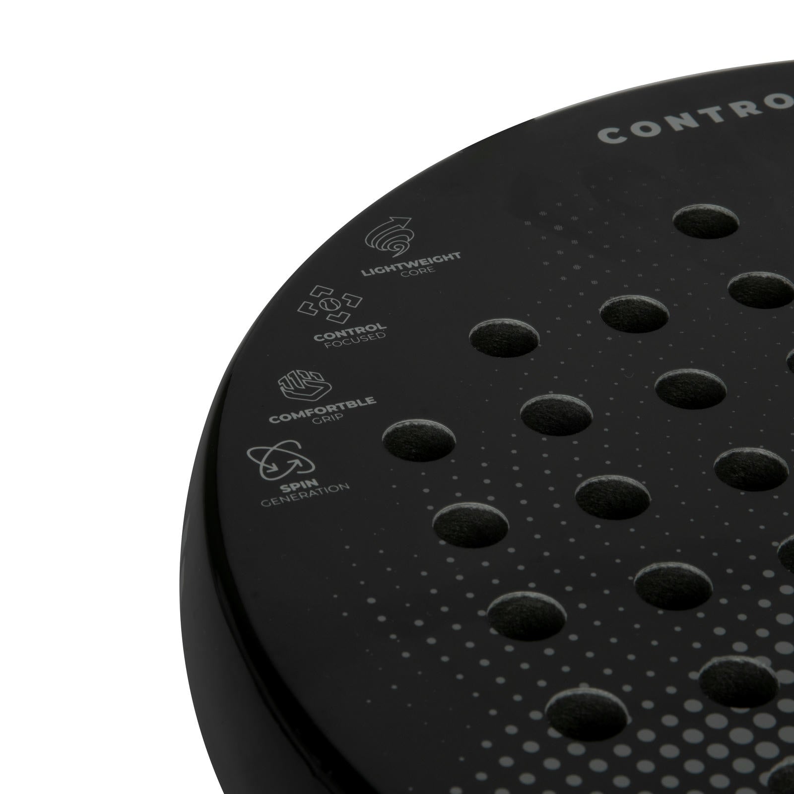VIRTUFIT RAKIETA DO PADLA CONTROL CZARNO-SZARA