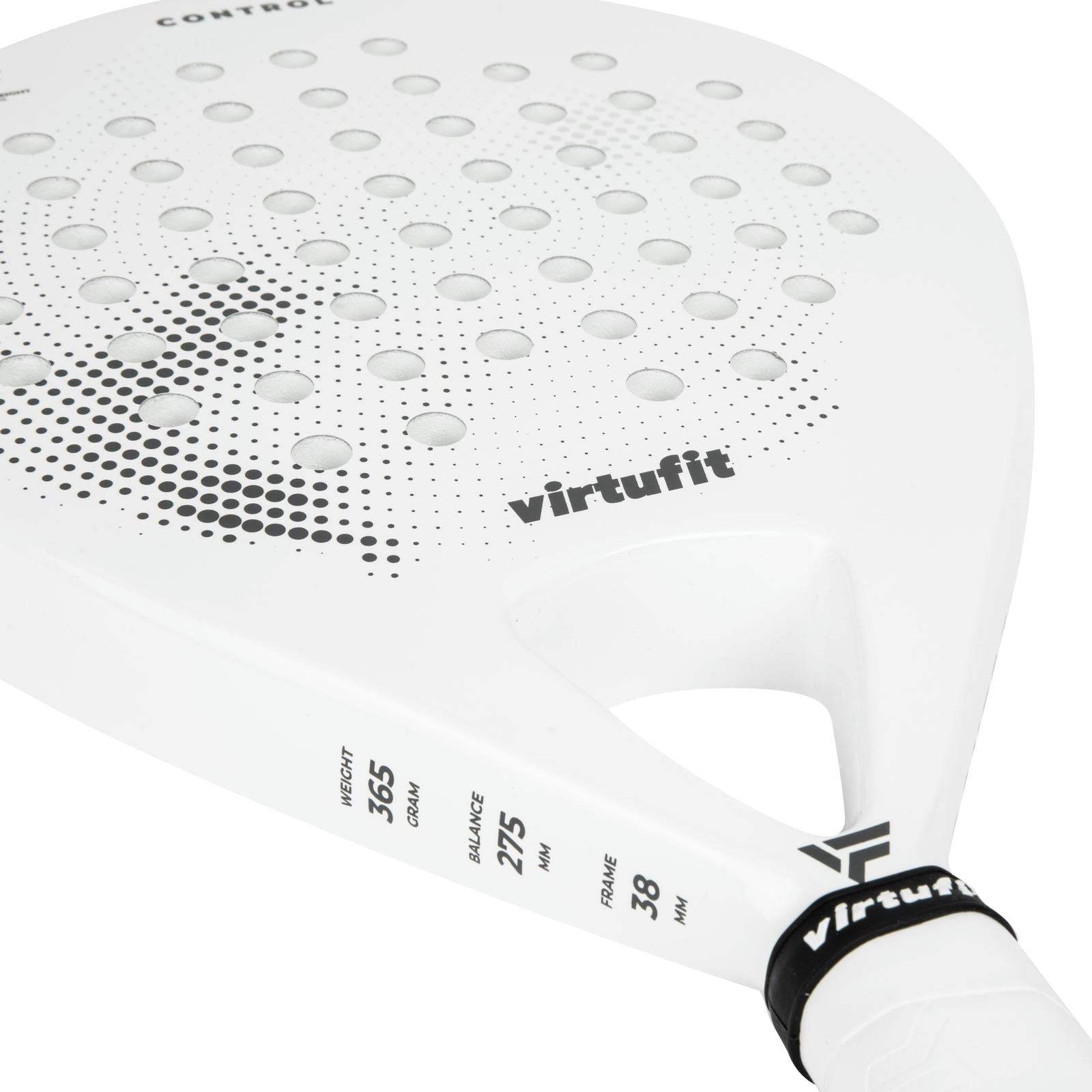 VIRTUFIT RAKIETA DO PADLA CONTROL BIAŁO-CZARNA