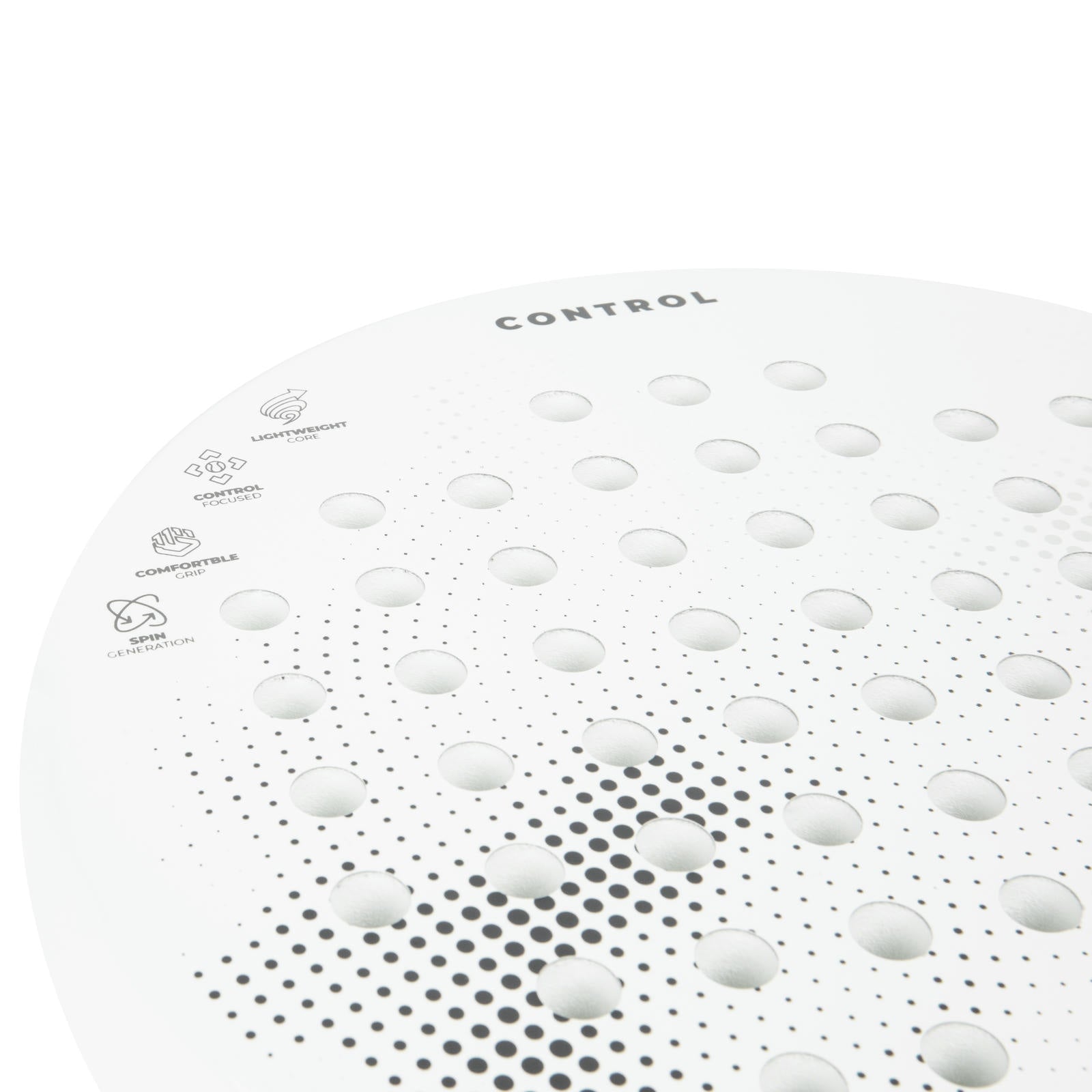 VIRTUFIT RAKIETA DO PADLA CONTROL BIAŁO-CZARNA
