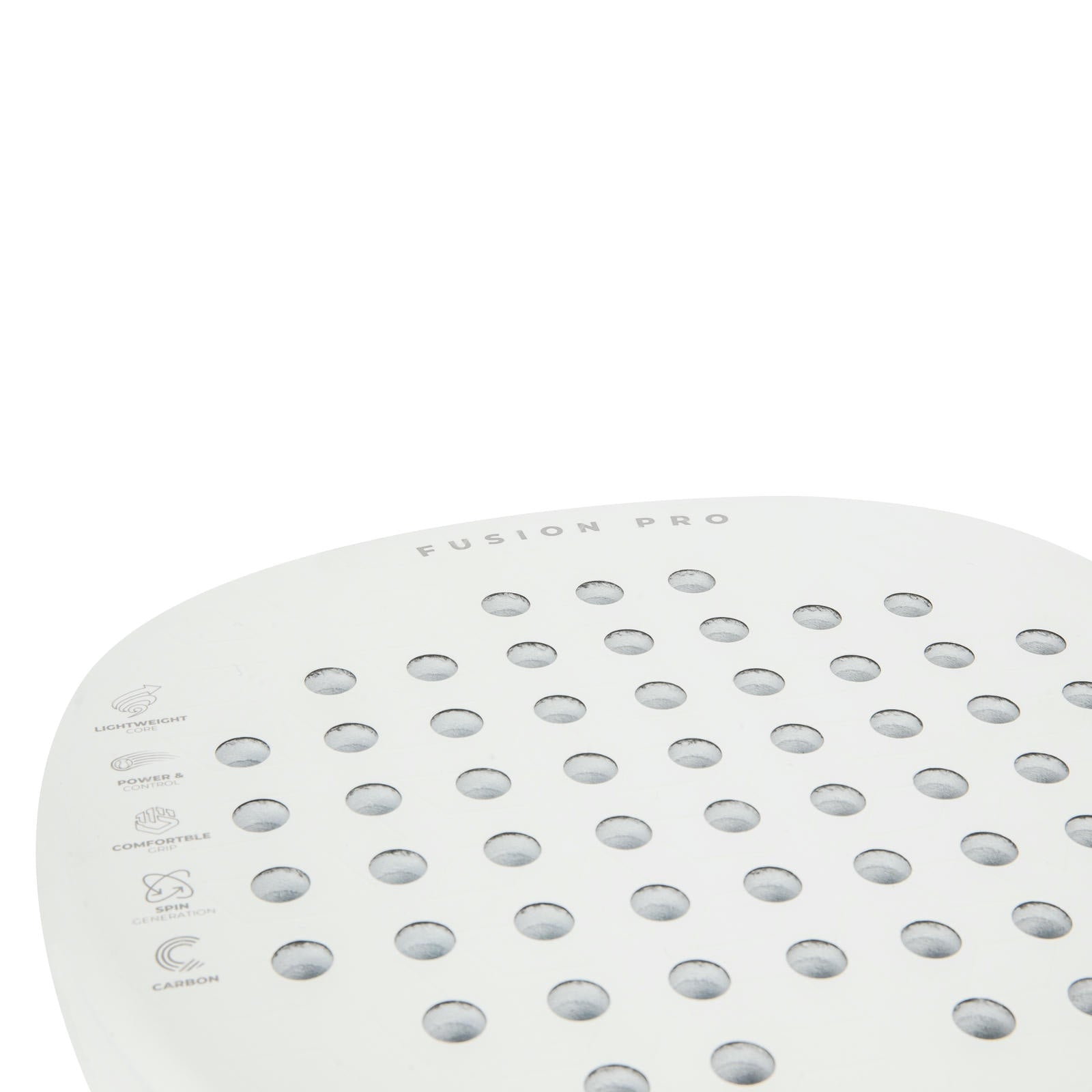 VIRTUFIT RAKIETA DO PADLA FUSION PRO BIAŁO-SREBRNA