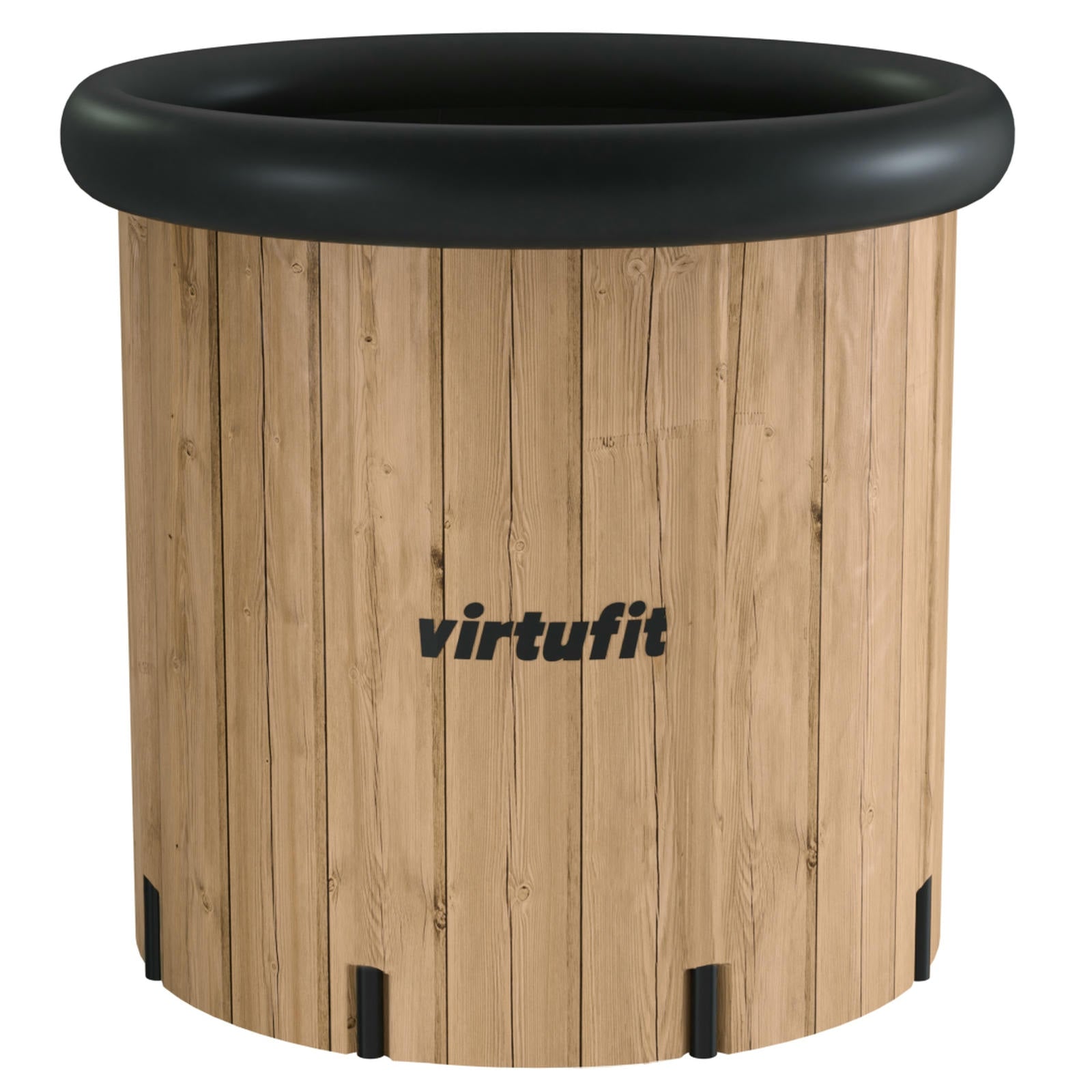 VIRTUFIT WANNA LODOWA XXL 375 LITRÓW WOOD LOOK Z AKCESORIAMI