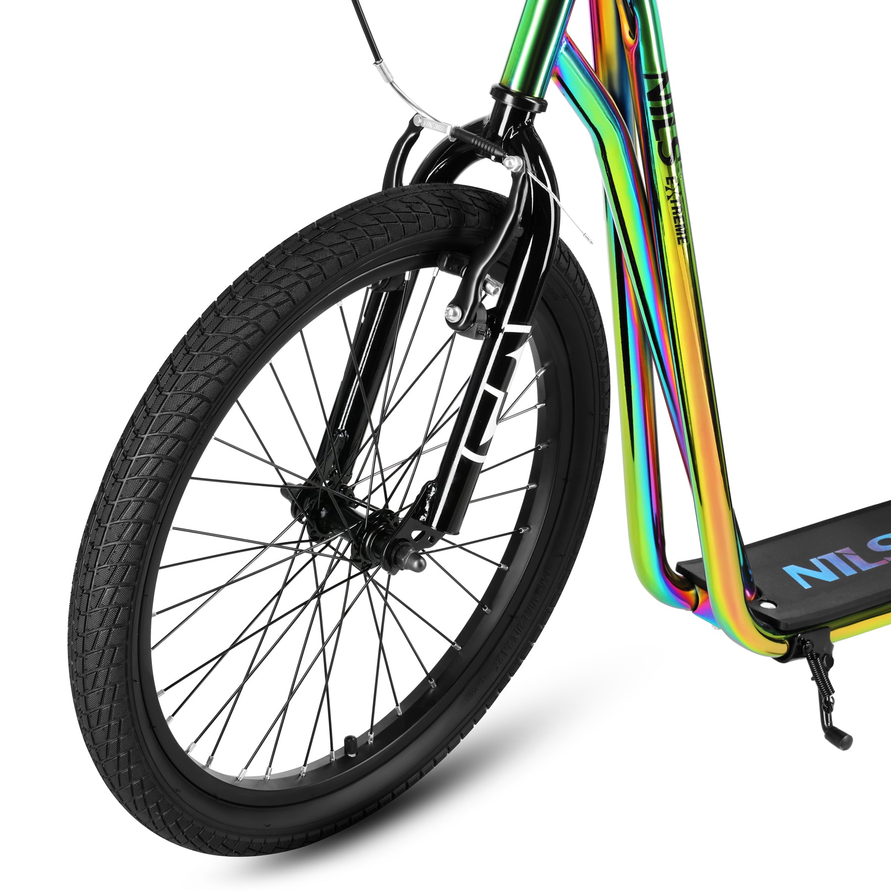 WH10212 SKÚTR S NAFUKOVACÍMI KOLEČKY 20/16'' NILS EXTREME