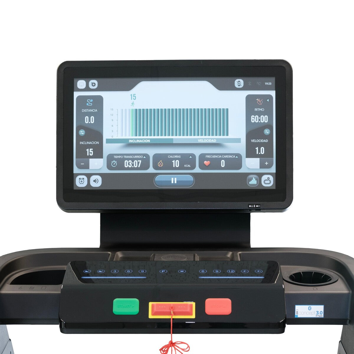 BH Fitness Luxor LX90 AC TFT Bieżnia z dotykowym wyświetlaczem 22"