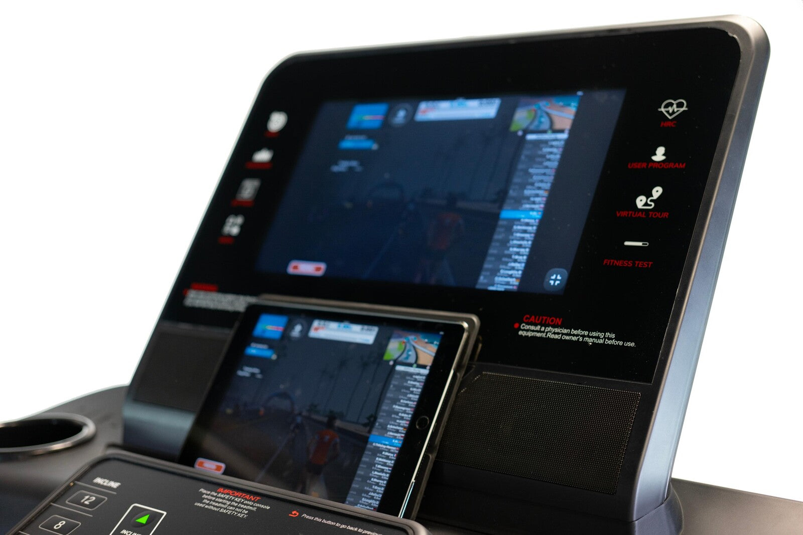 BH Fitness RS1000 AC TFT 16" Bieżnia z dotykowym wyświetlaczem