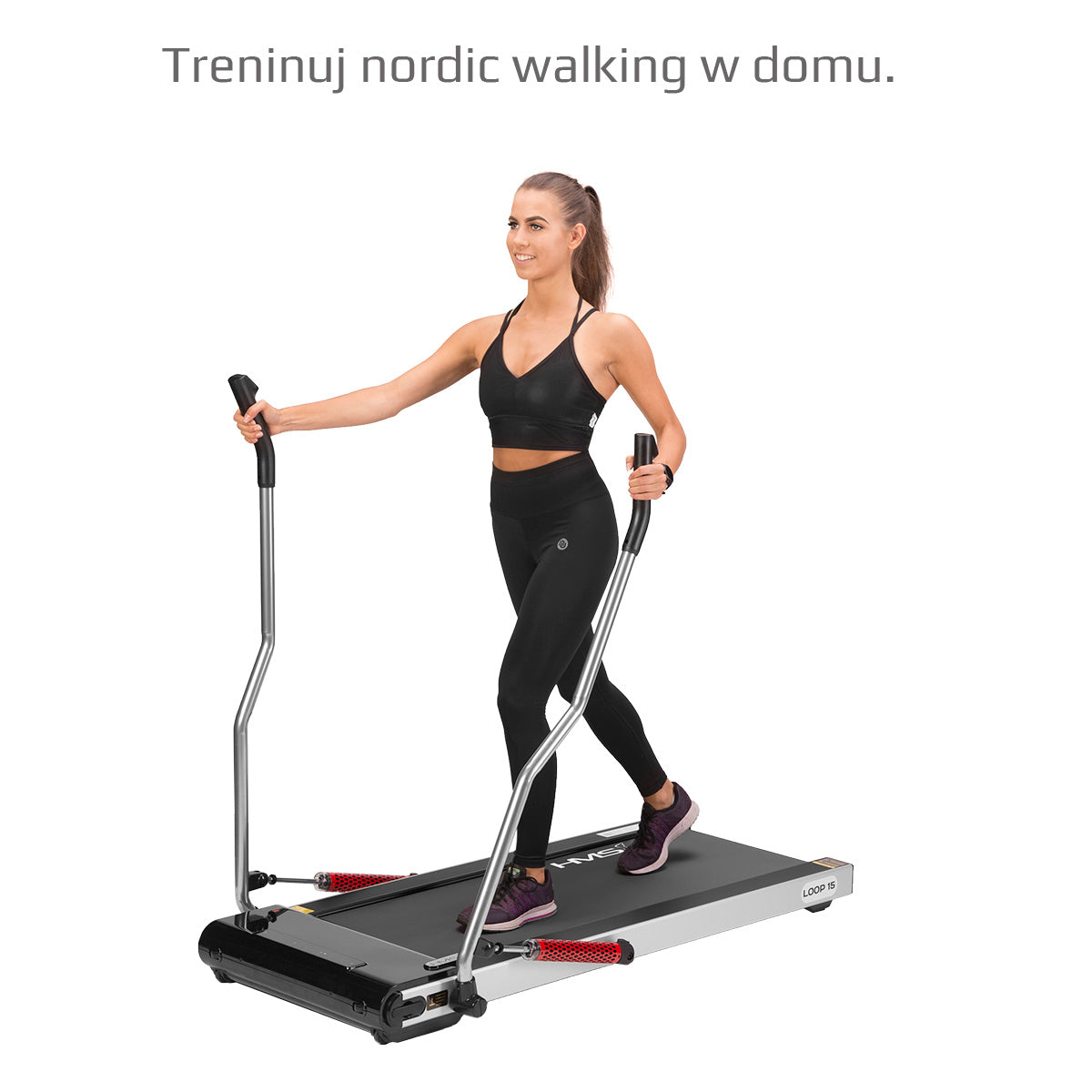 HMS LOOP15 Bieżnia elektryczna do Nordic Walking