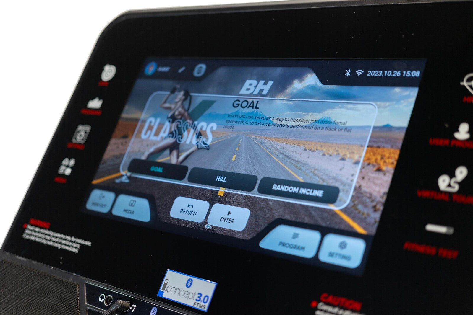 Běžecký pás BH Fitness RS1200 TFT 16" AC G6512TFT